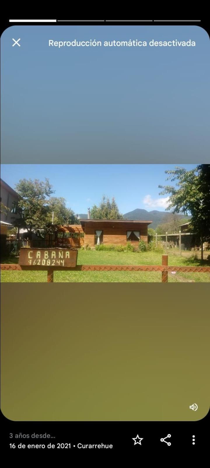 Cabaña al Pasos