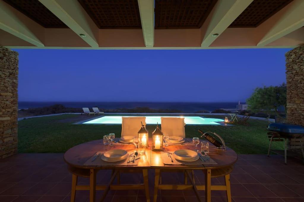 Cristelia seafront & pool villa view 3