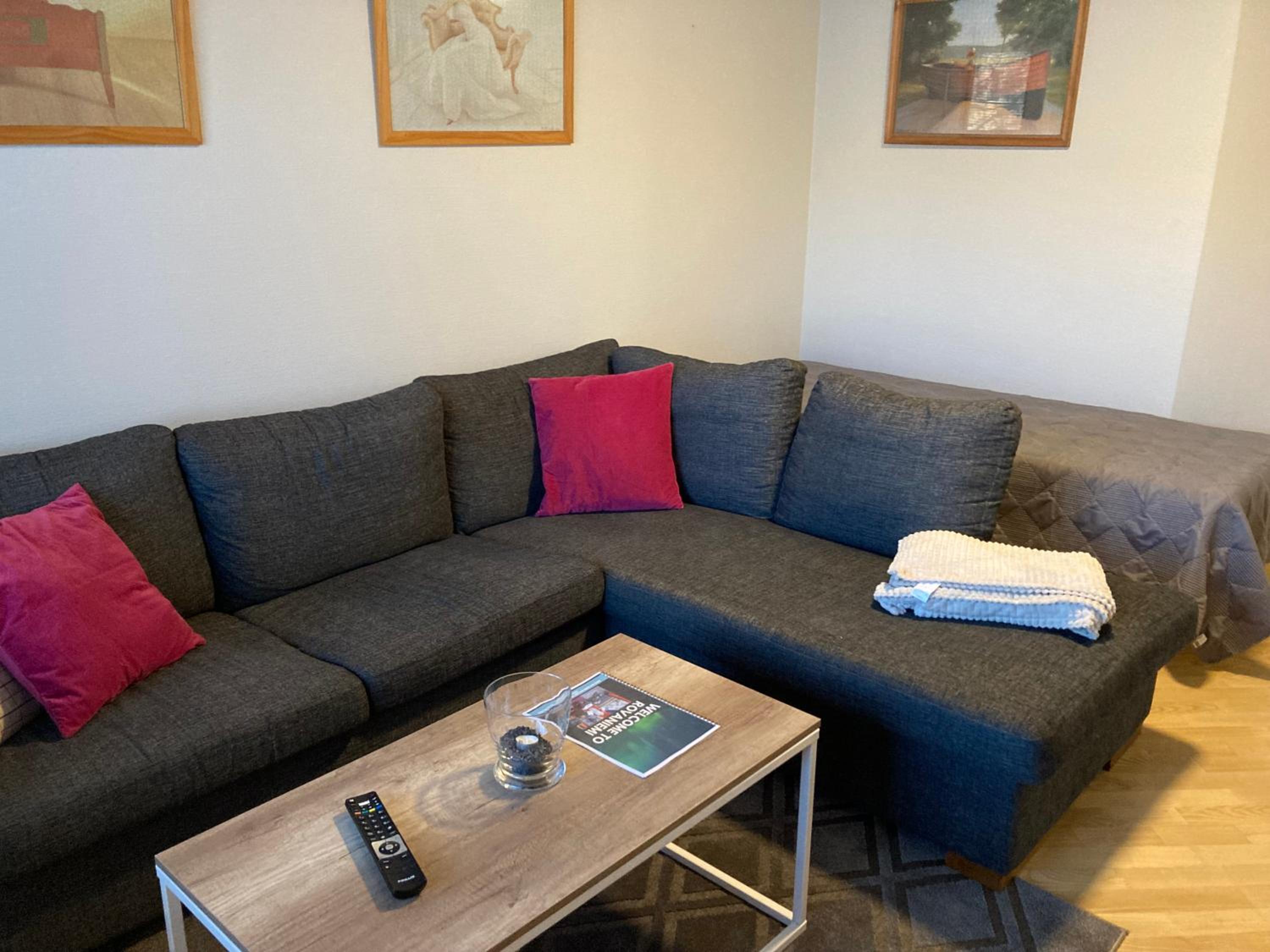 RovaniemiApartment 2 bedroom, livingroom, sauna