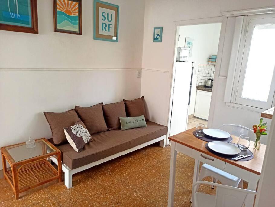 Departamento del Mar con patio y parrilla