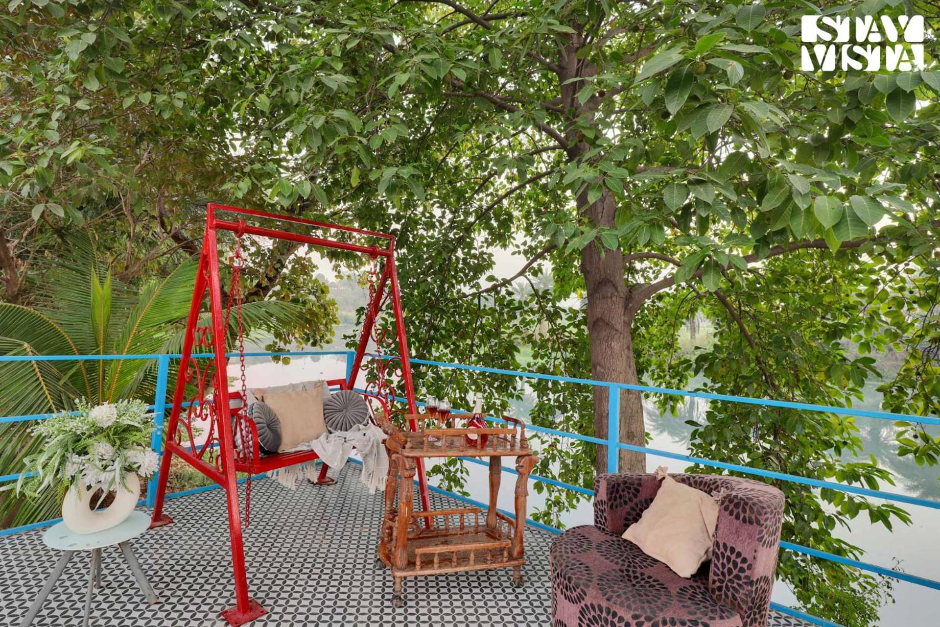 StayVista's The River Villa - Pet-Friendly Riverside Villa with Lawn & Bonfire view 2