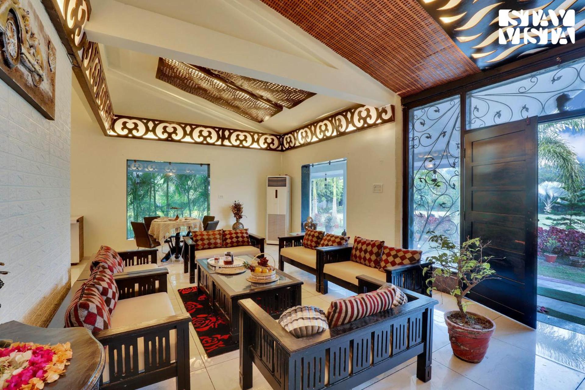 StayVista's The River Villa - Pet-Friendly Riverside Villa with Lawn & Bonfire view 4