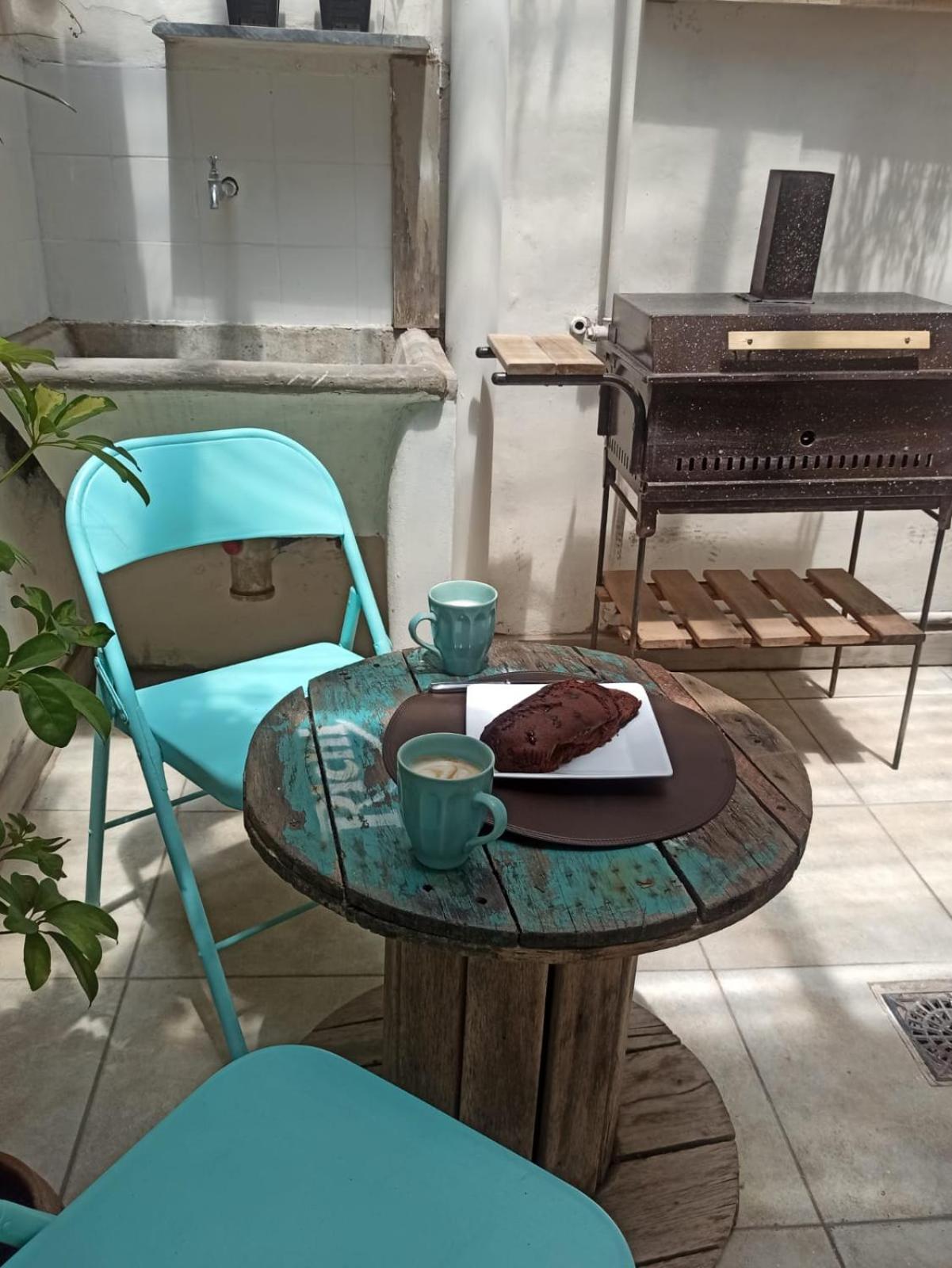 Departamento del Mar con patio y parrilla