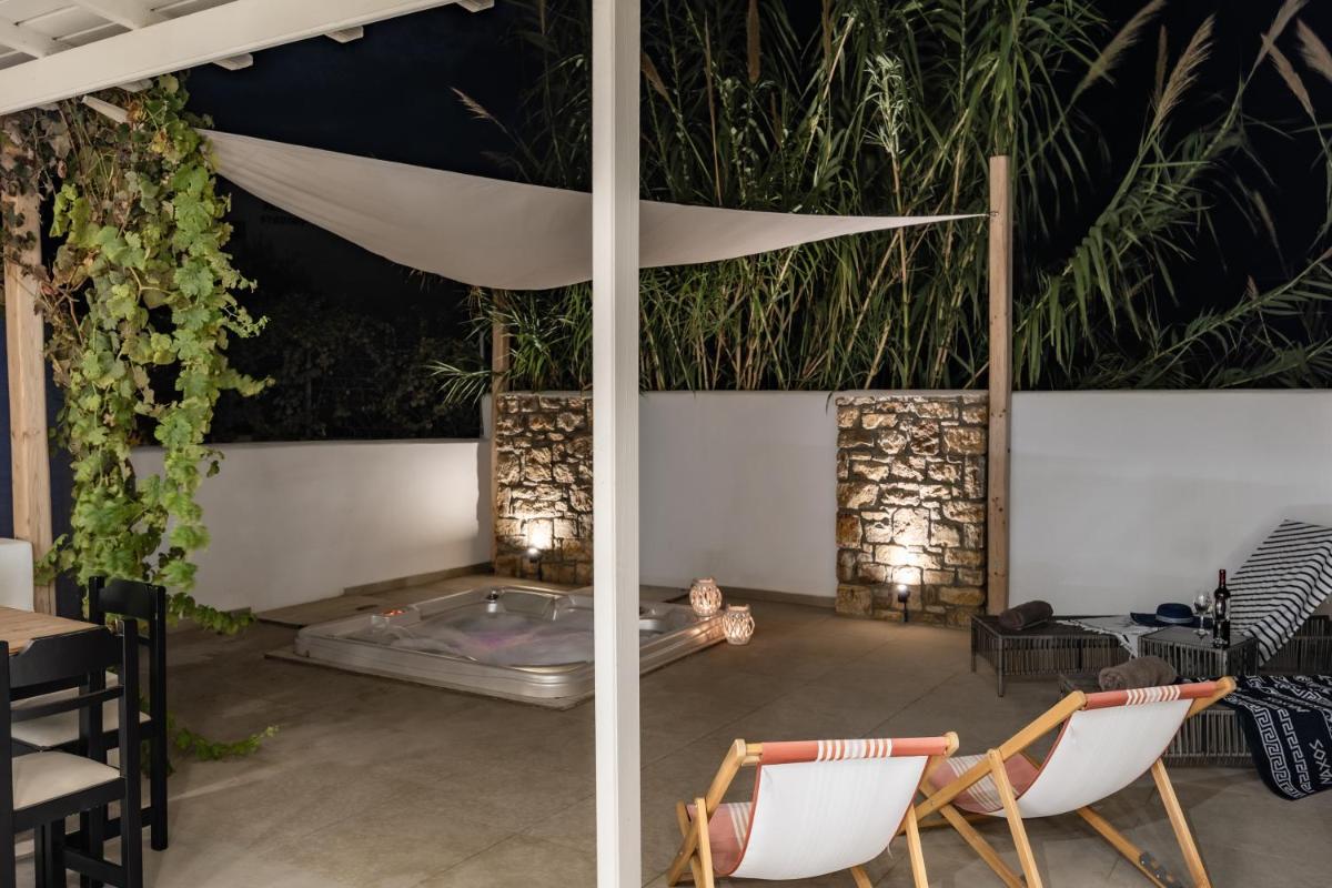 outdoor BBQ area