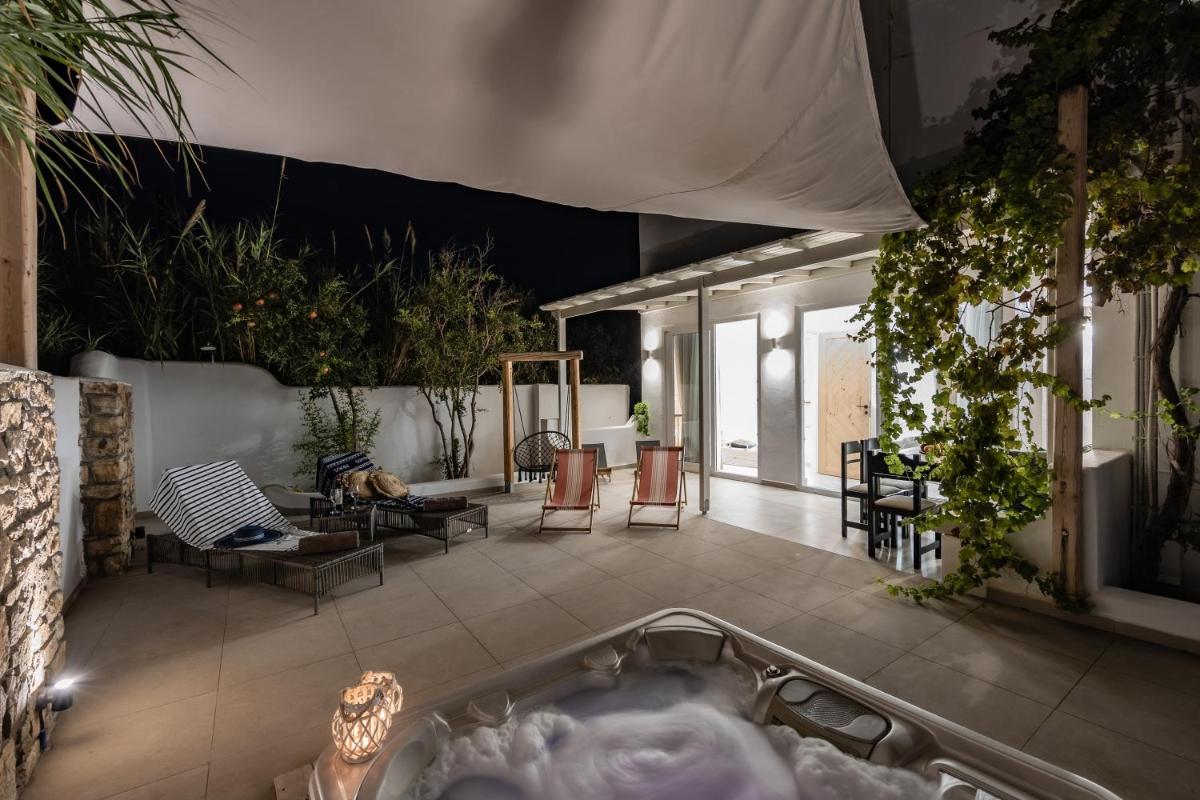 outdoor BBQ area