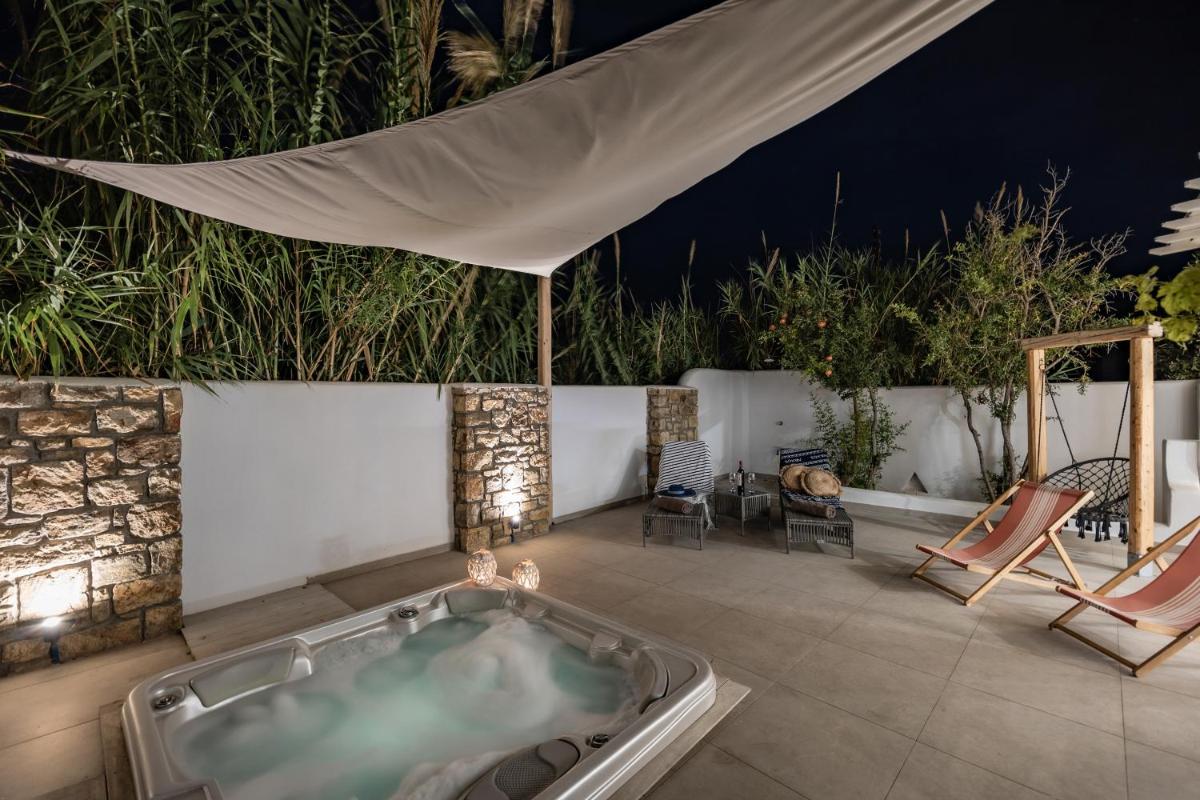 outdoor BBQ area