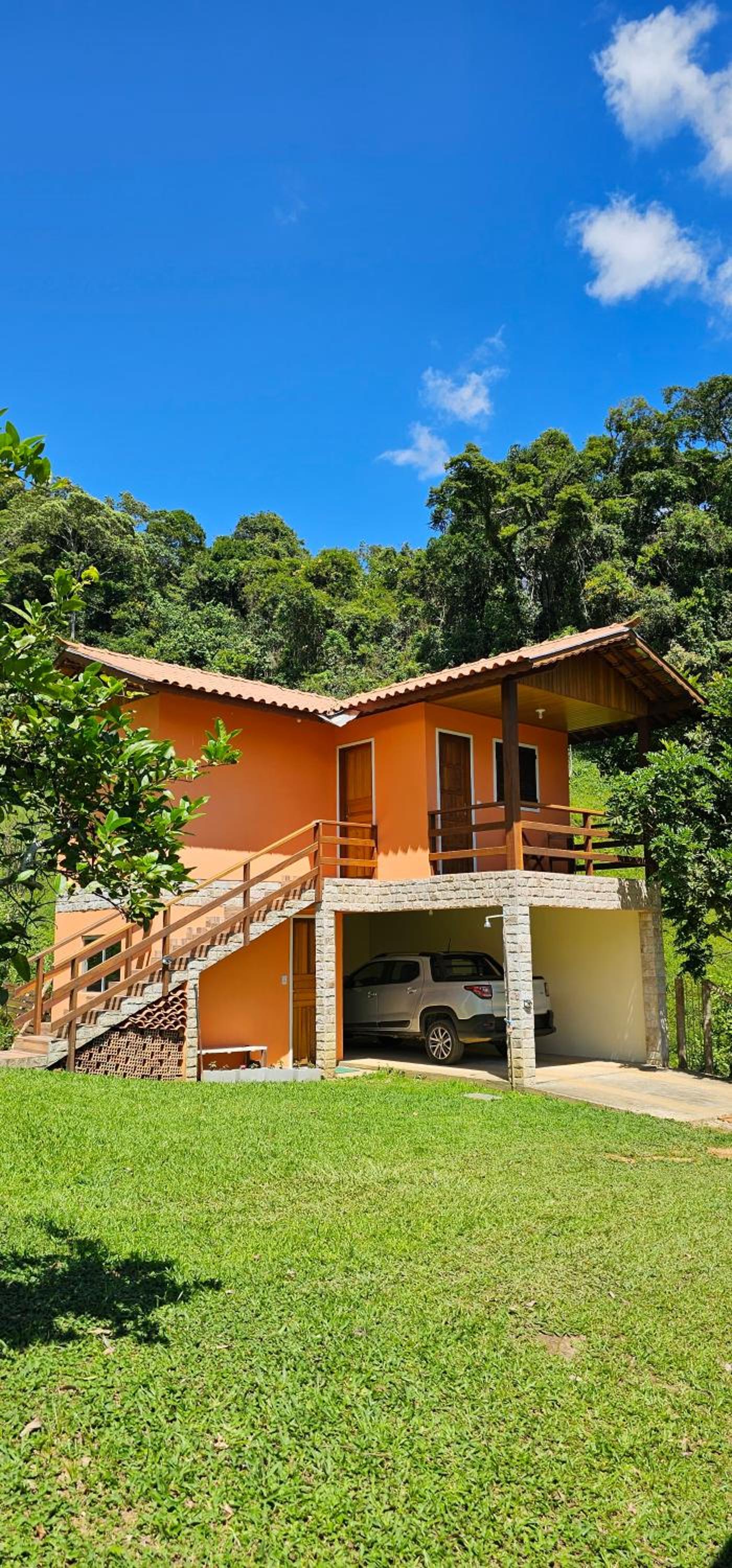 Chalé mirante da colina