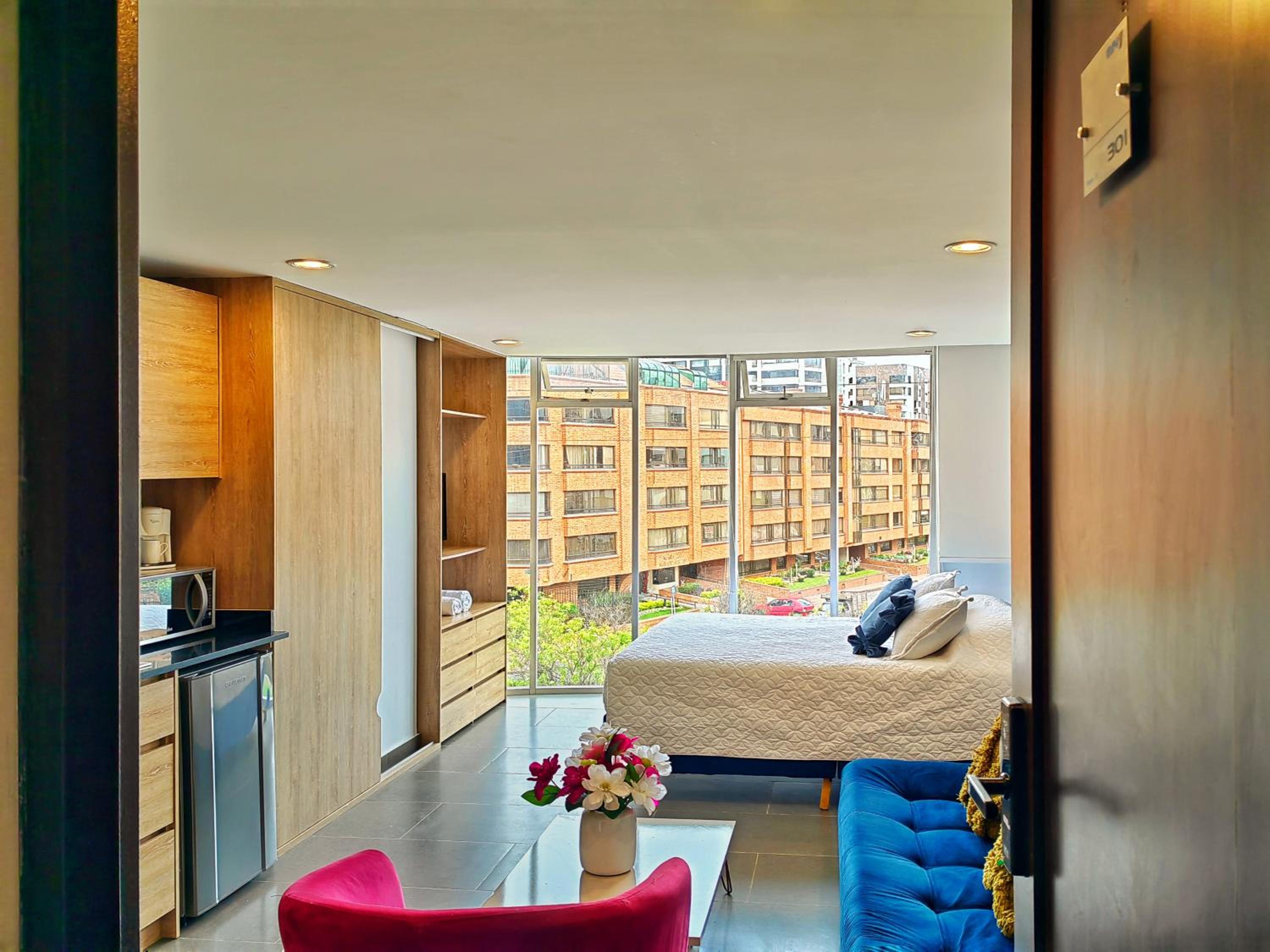 Aparta estudio tipo loft Usaquen / Cozy loft in Bogota