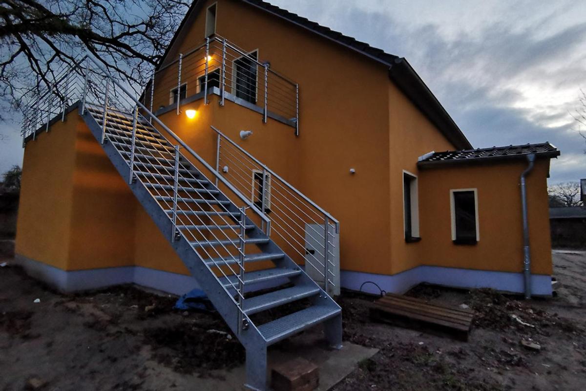 Haus unter d. Eichen am Stettiner Haff