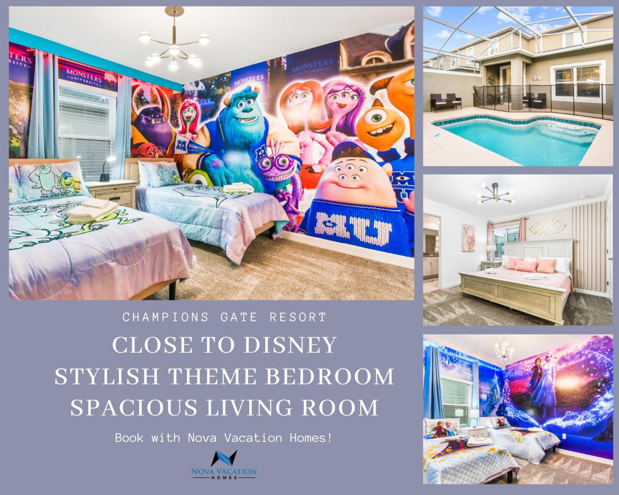 Themed 5BR Pool Home in ChampionsGate Close2Disney view 2