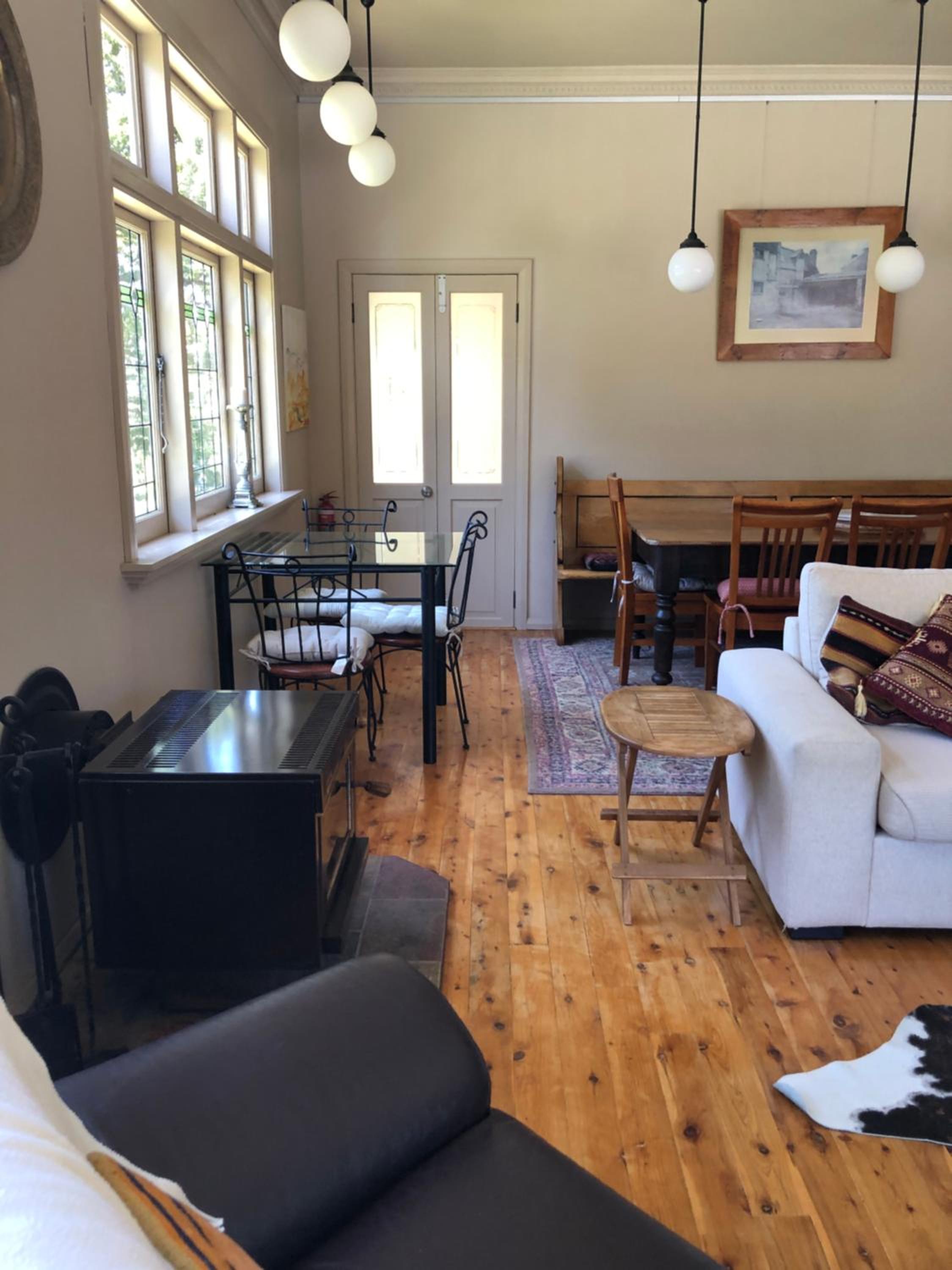 Kimberley Blue West Wing Sunny Decks Cosy Fire
