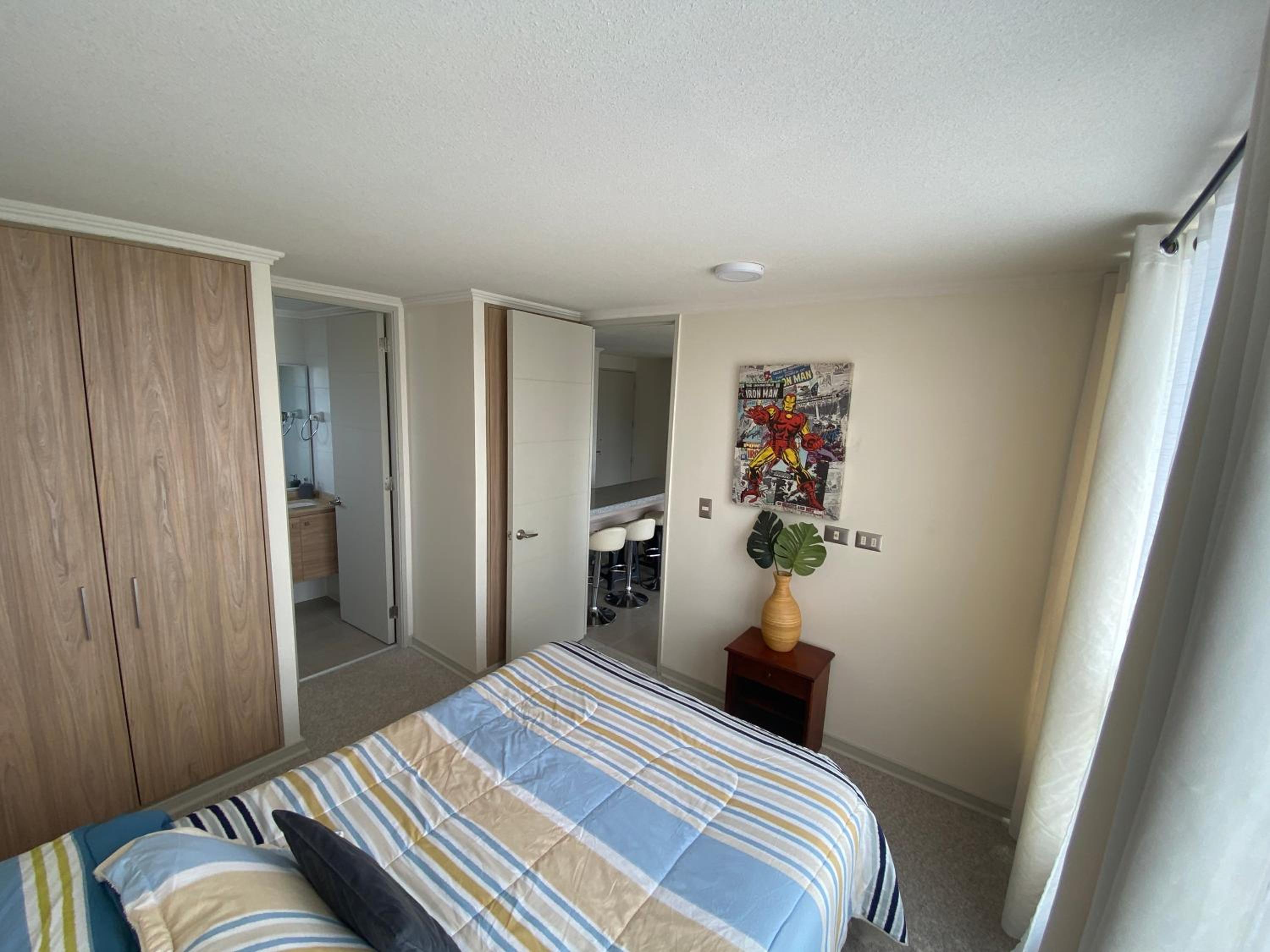 Hermoso Departamento con excelente vista, a pasos de la Quinta Vergara, cercano a Reloj de Flores y Playa Caleta Abarca
