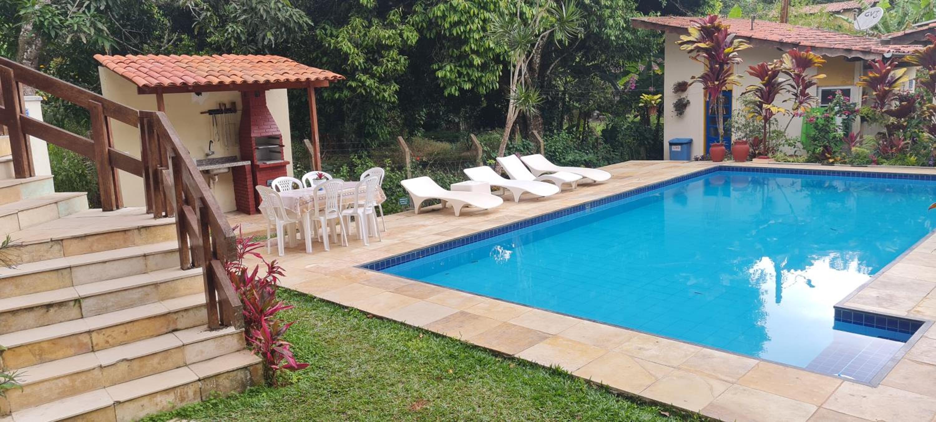 Sítio Guaramiranga para 10 pessoas com fácil acesso