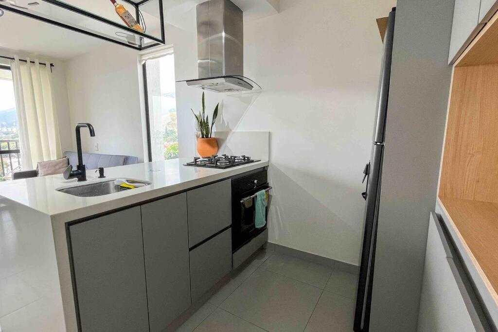 Apartamento céntrico con vista a las montañas