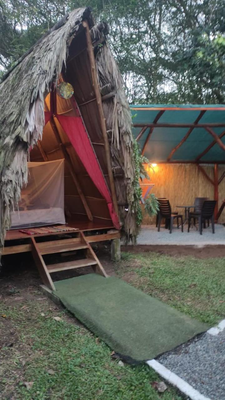 Centro Ananda, Cabina, Bambuszelt