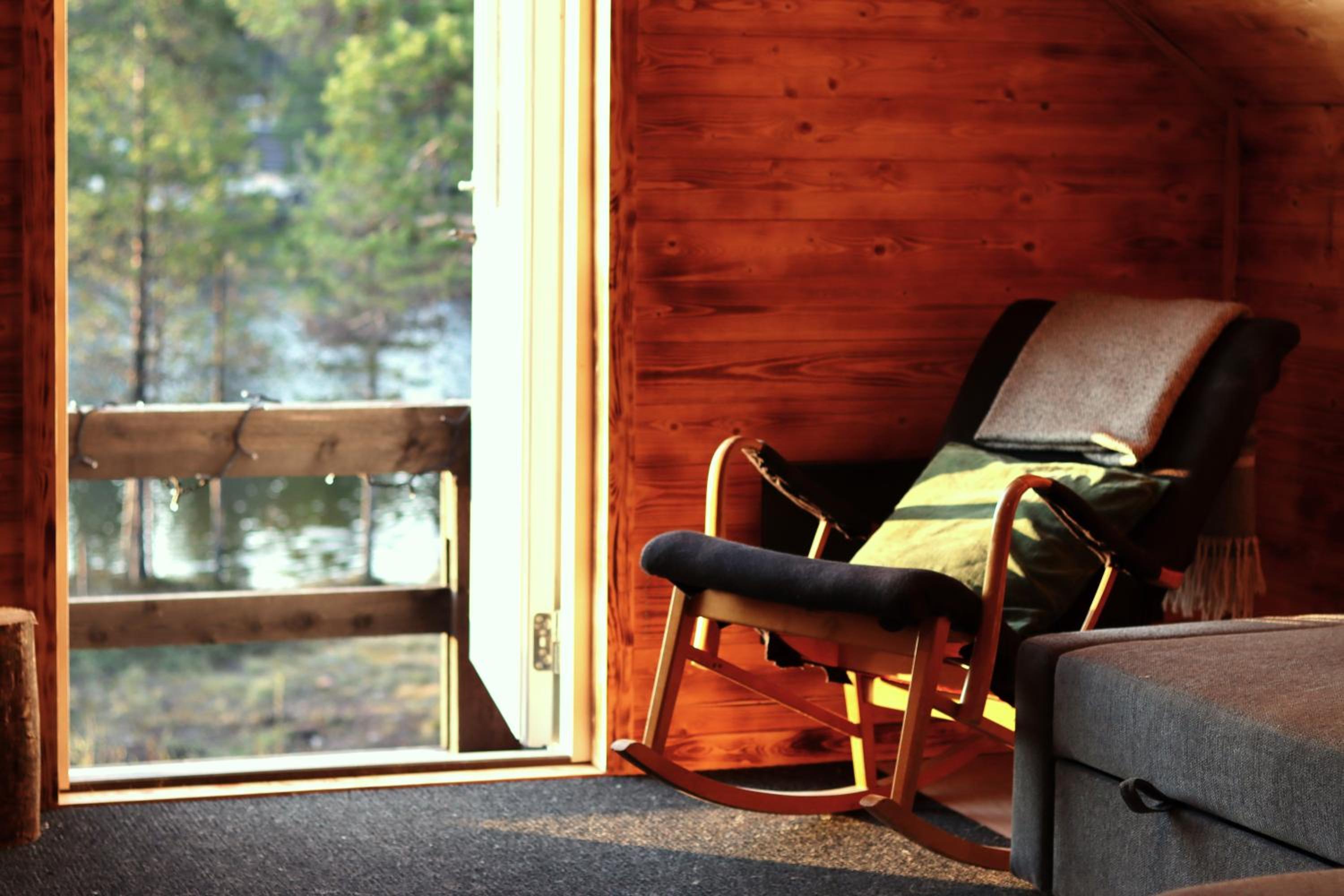 Cozy River Cabin Styled Loft view 3