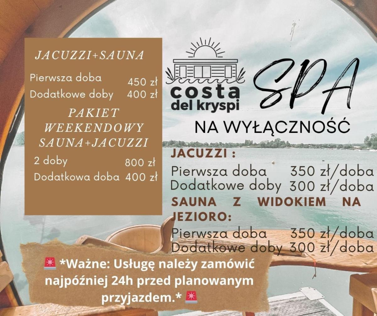 Costa del Kryspi Całoroczne Domy na Wodzie view 3