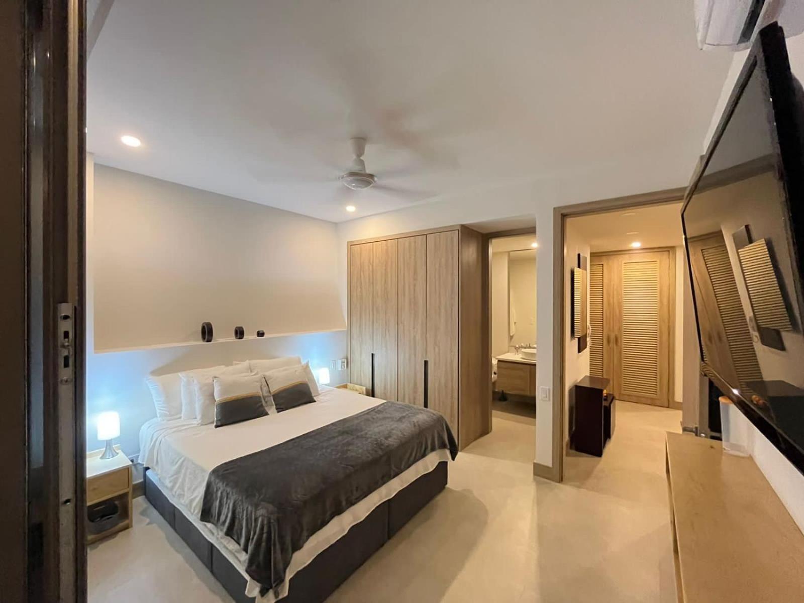 Apartamento 2 habitaciones en Condominio Morros Zoe Cartagena frente al mar