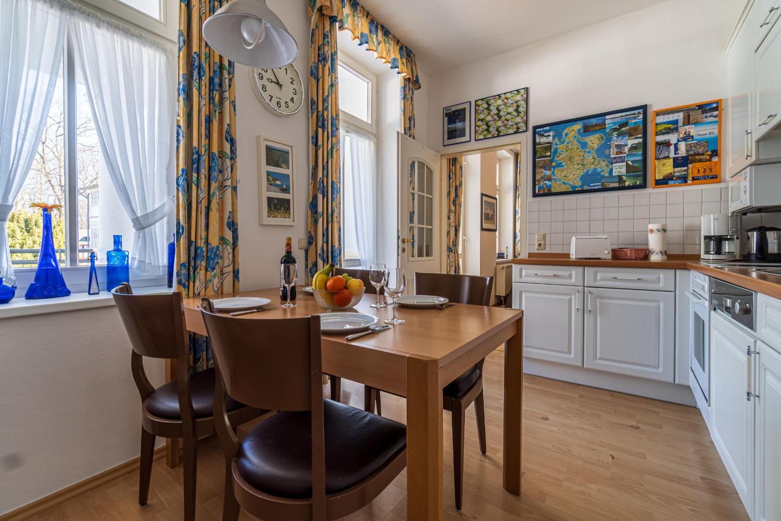 Ferienwohnung 3 Villa Eden mit Strandkorb