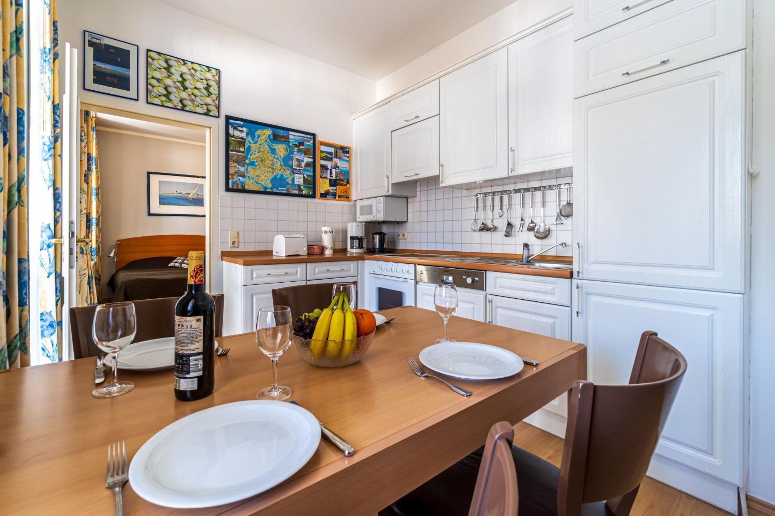 Ferienwohnung 3 Villa Eden mit Strandkorb
