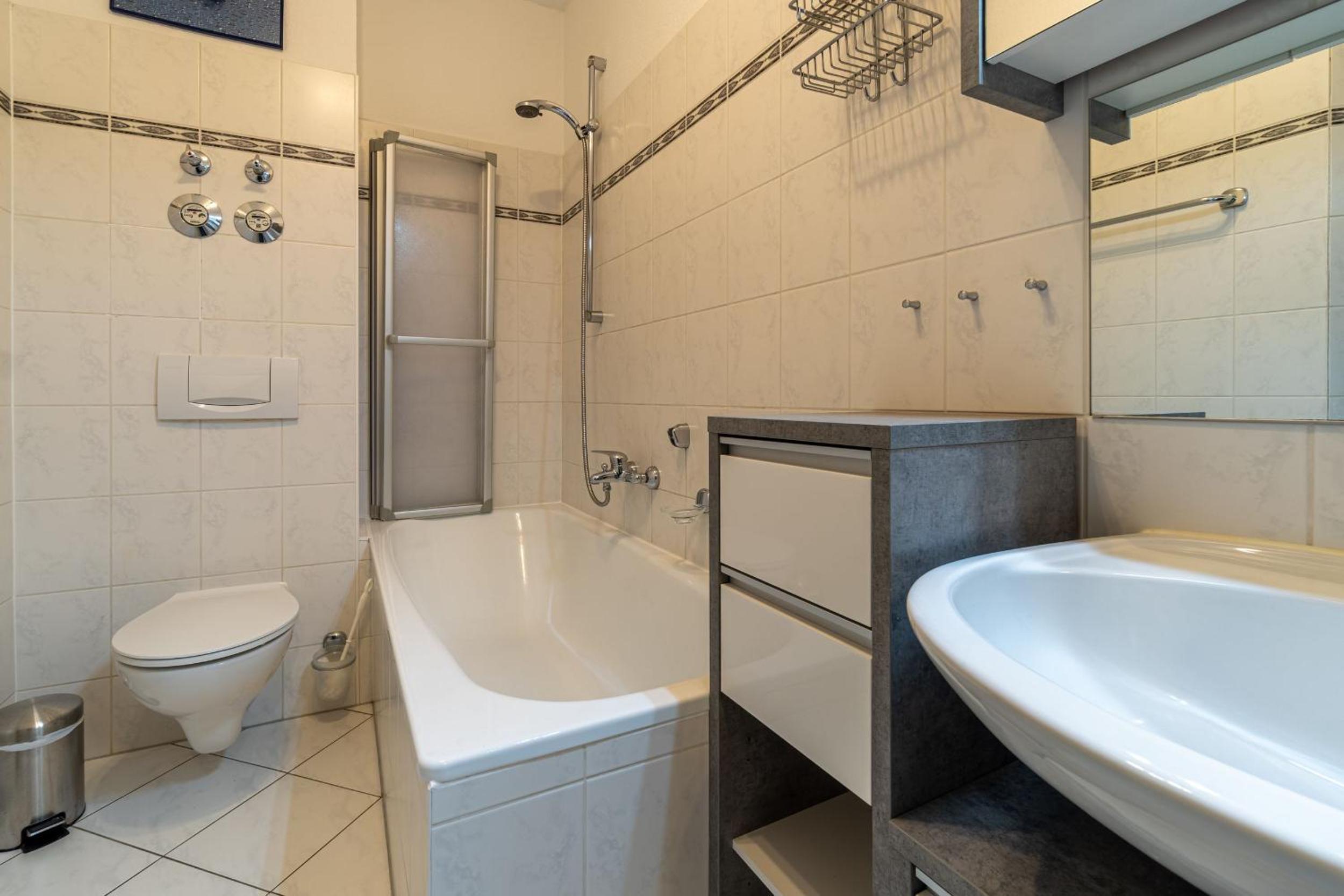 Ferienwohnung 3 Villa Eden mit Strandkorb