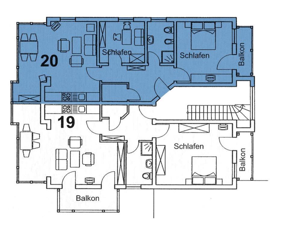 Ferienwohnung 20 Villa Eden
