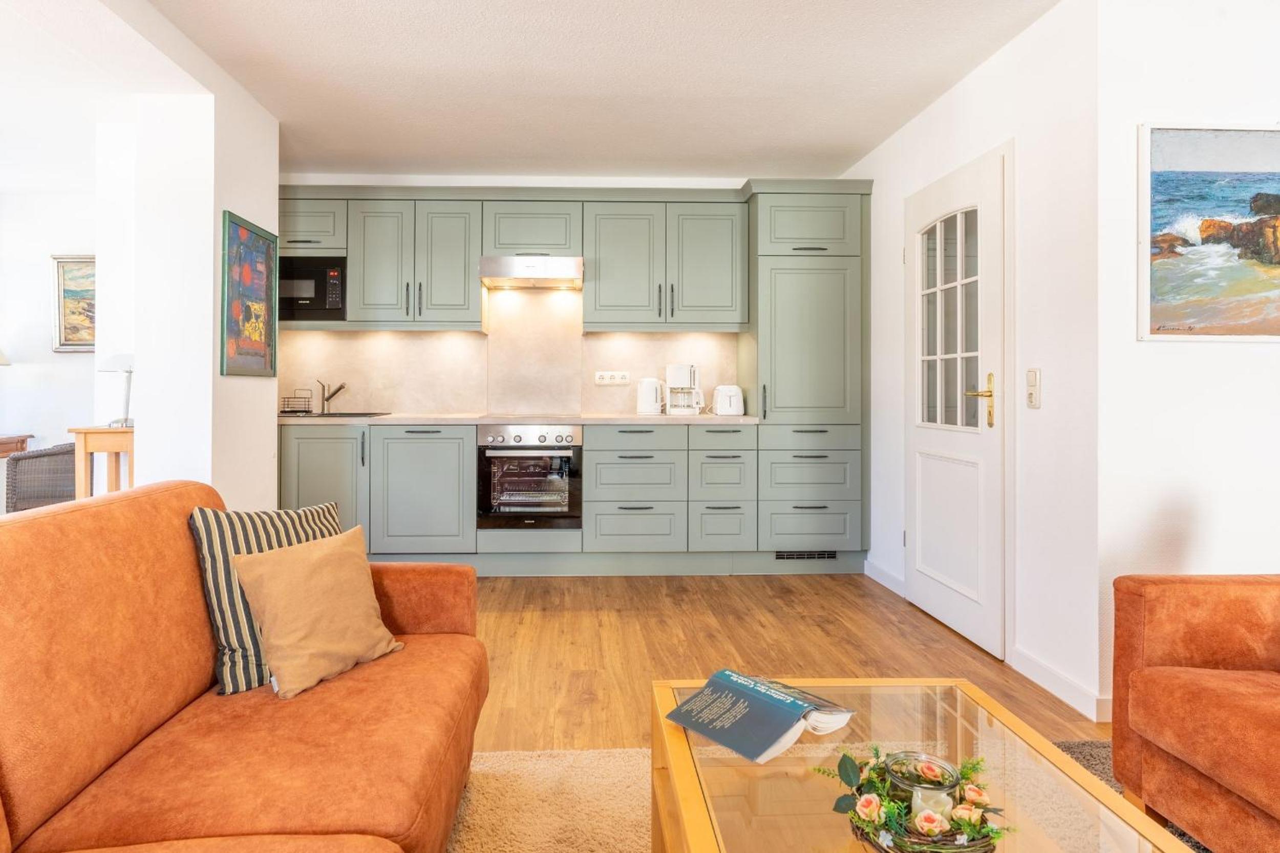 Ferienwohnung 19 Villa Eden mit Strandkorb