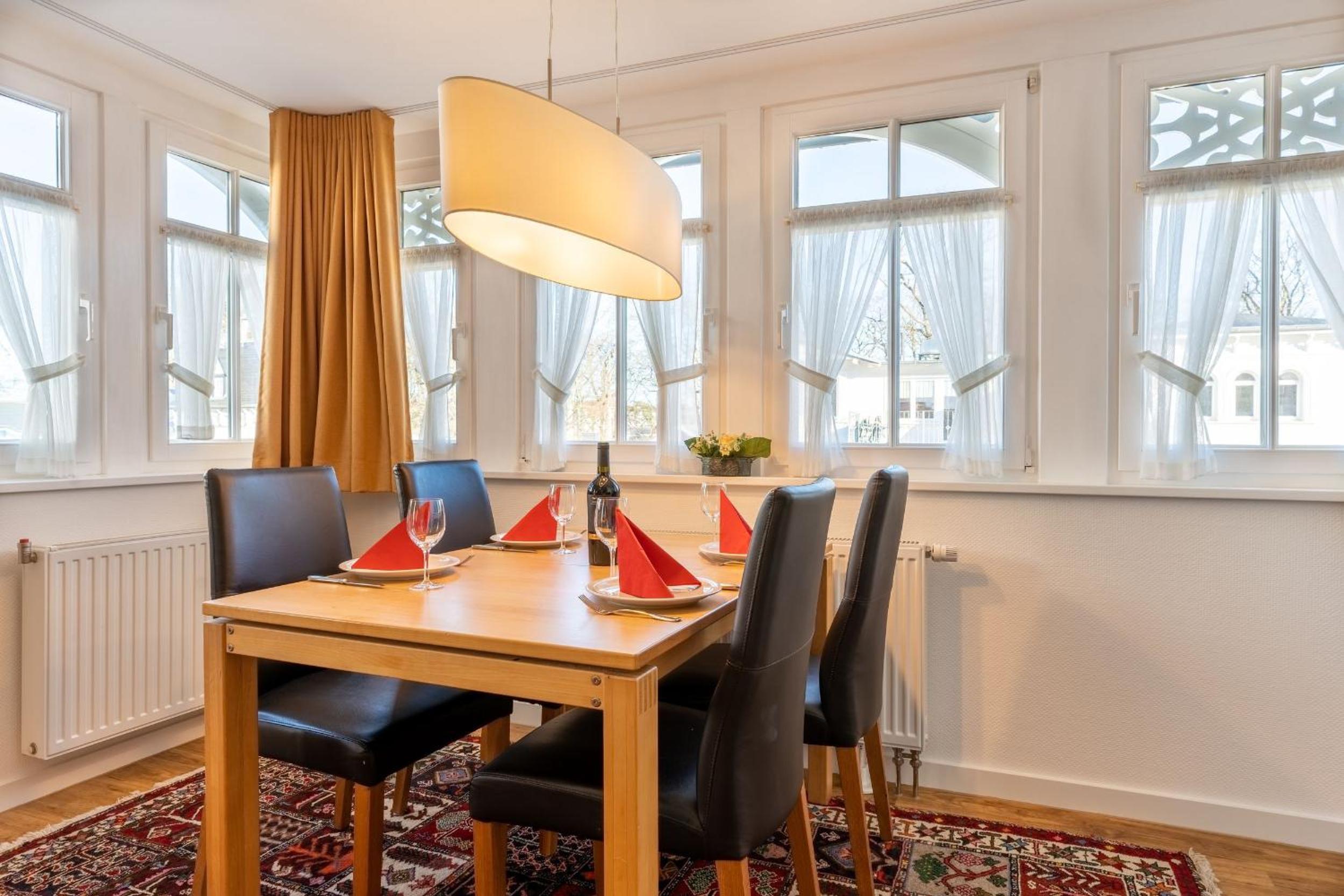 Ferienwohnung 19 Villa Eden mit Strandkorb