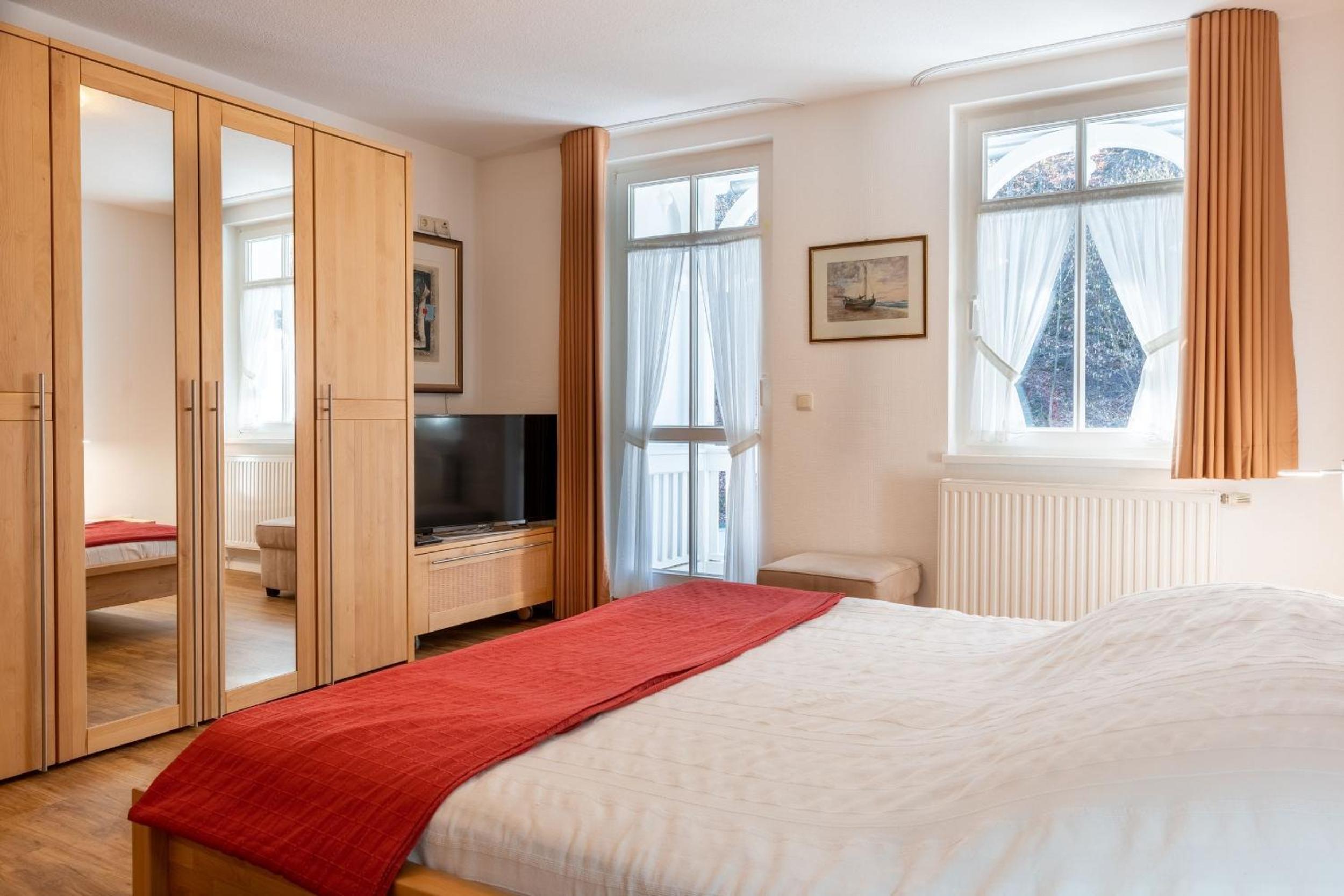 Ferienwohnung 19 Villa Eden mit Strandkorb