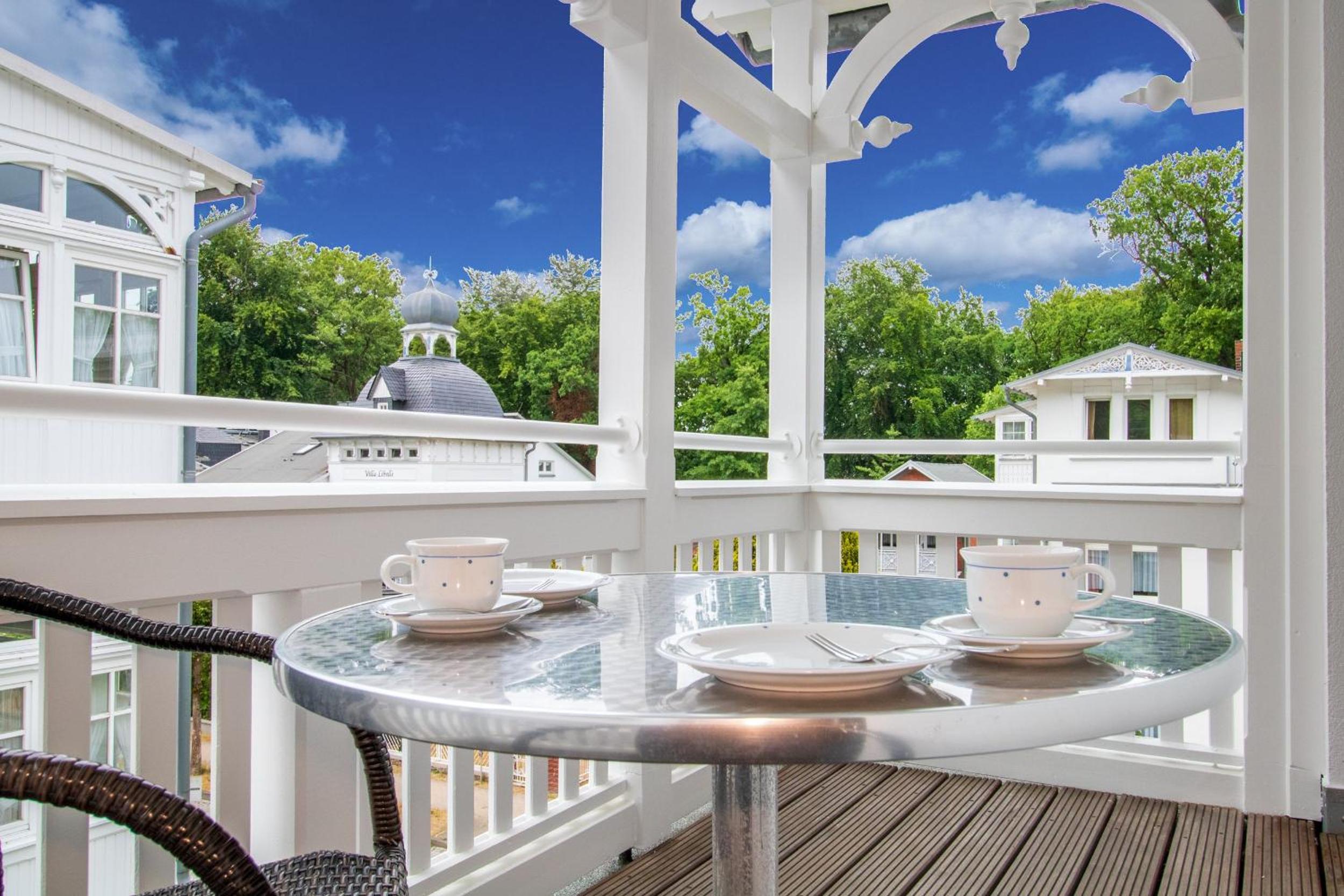 Ferienwohnung 19 Villa Eden mit Strandkorb