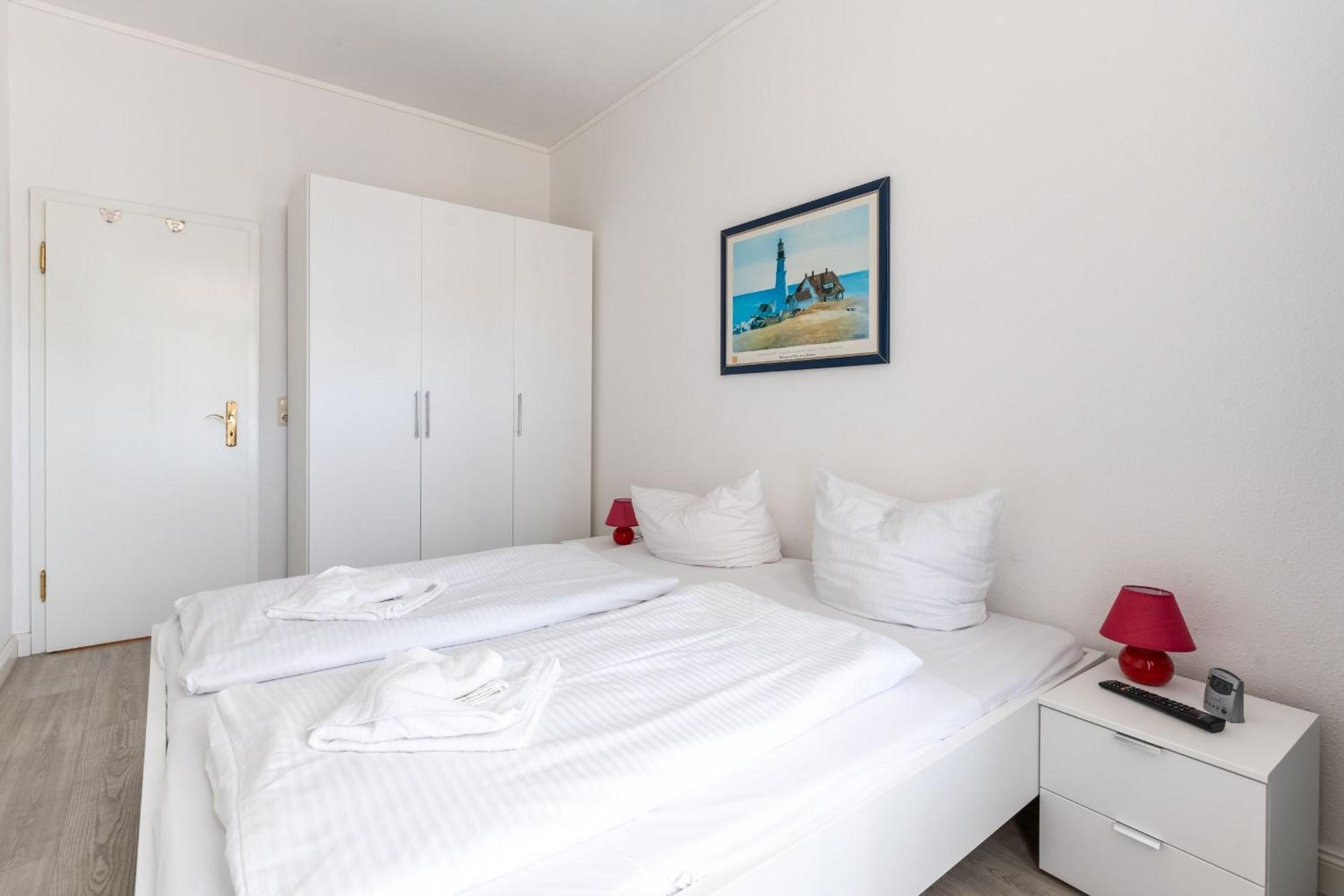 Villa Strandidyll Apartment 3, Balkon mit Meerblick