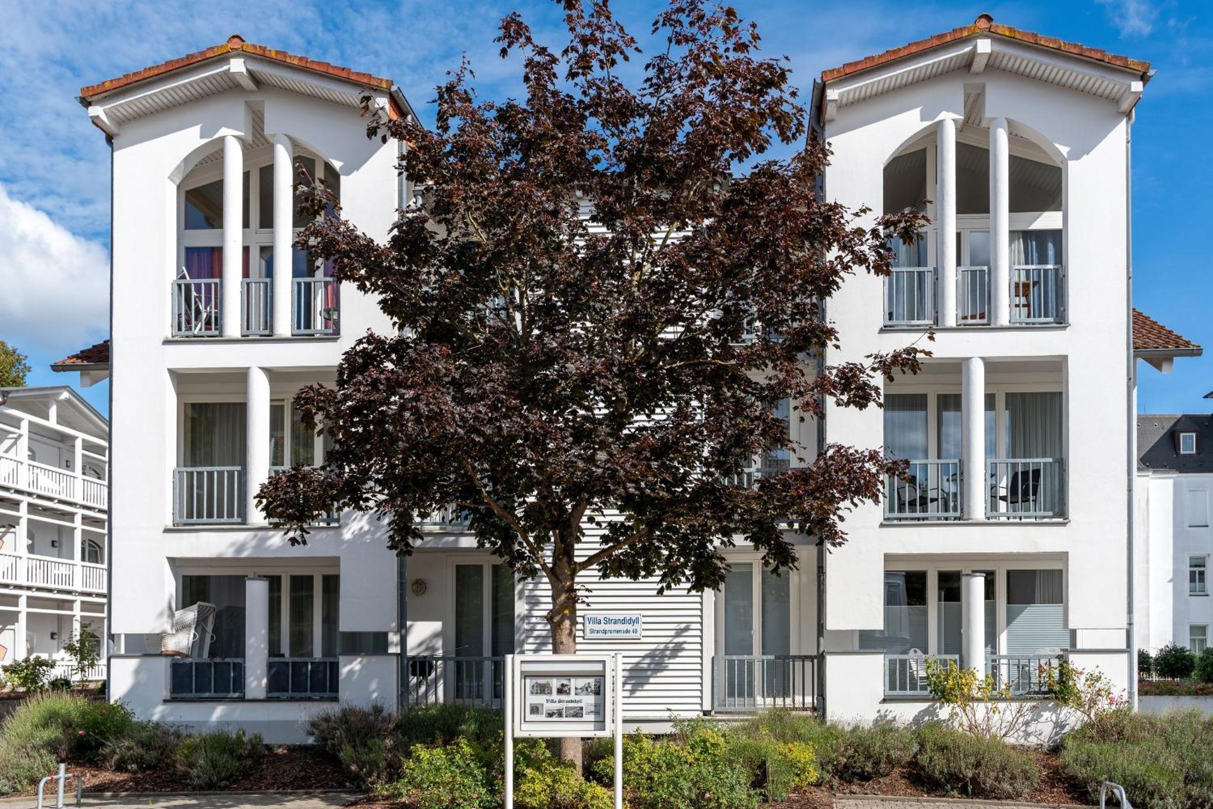Villa Strandidyll Neubau Ferienwohnung 1 2 mit Balkon