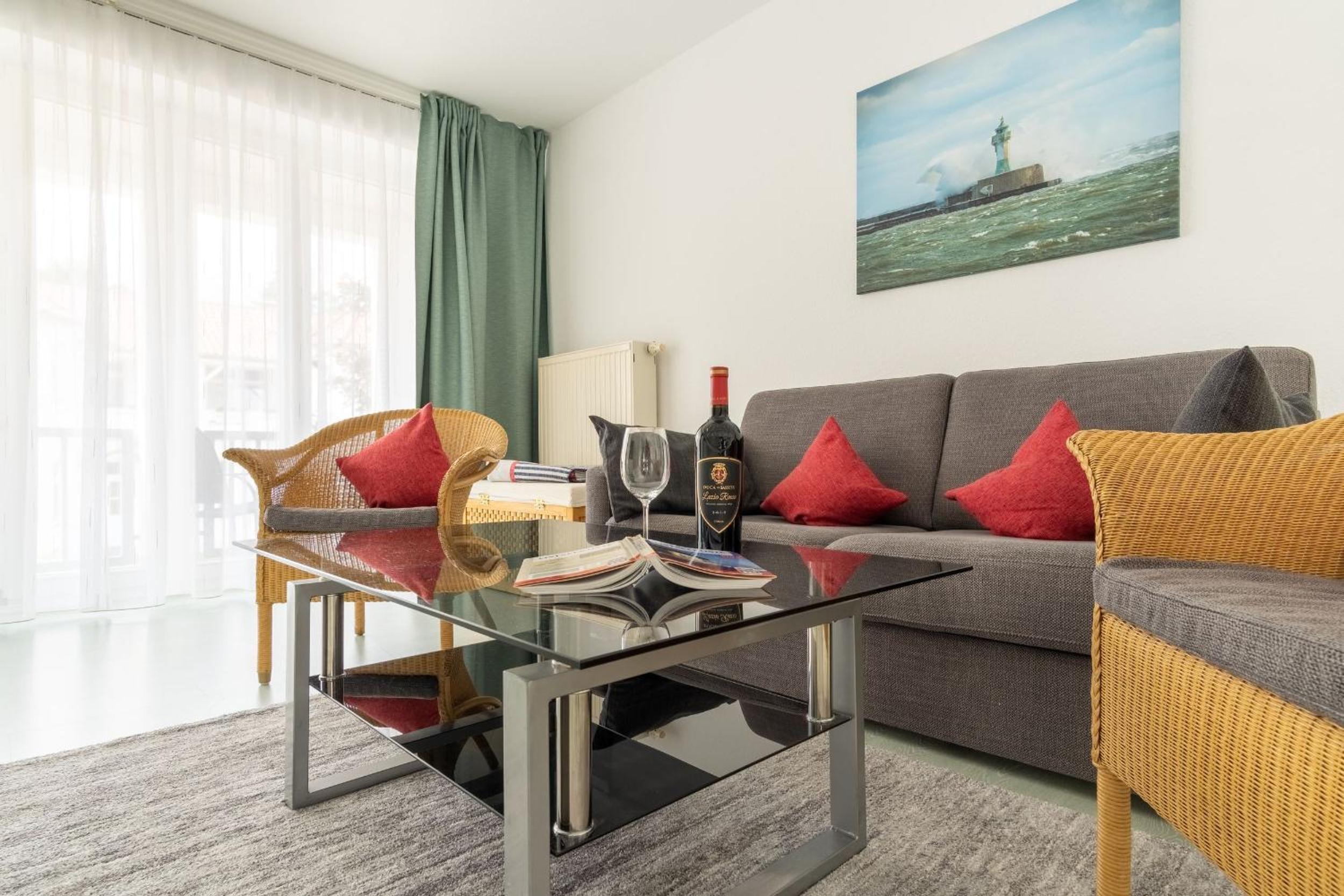 Villa Strandidyll Neubau Ferienwohnung 1 2 mit Balkon