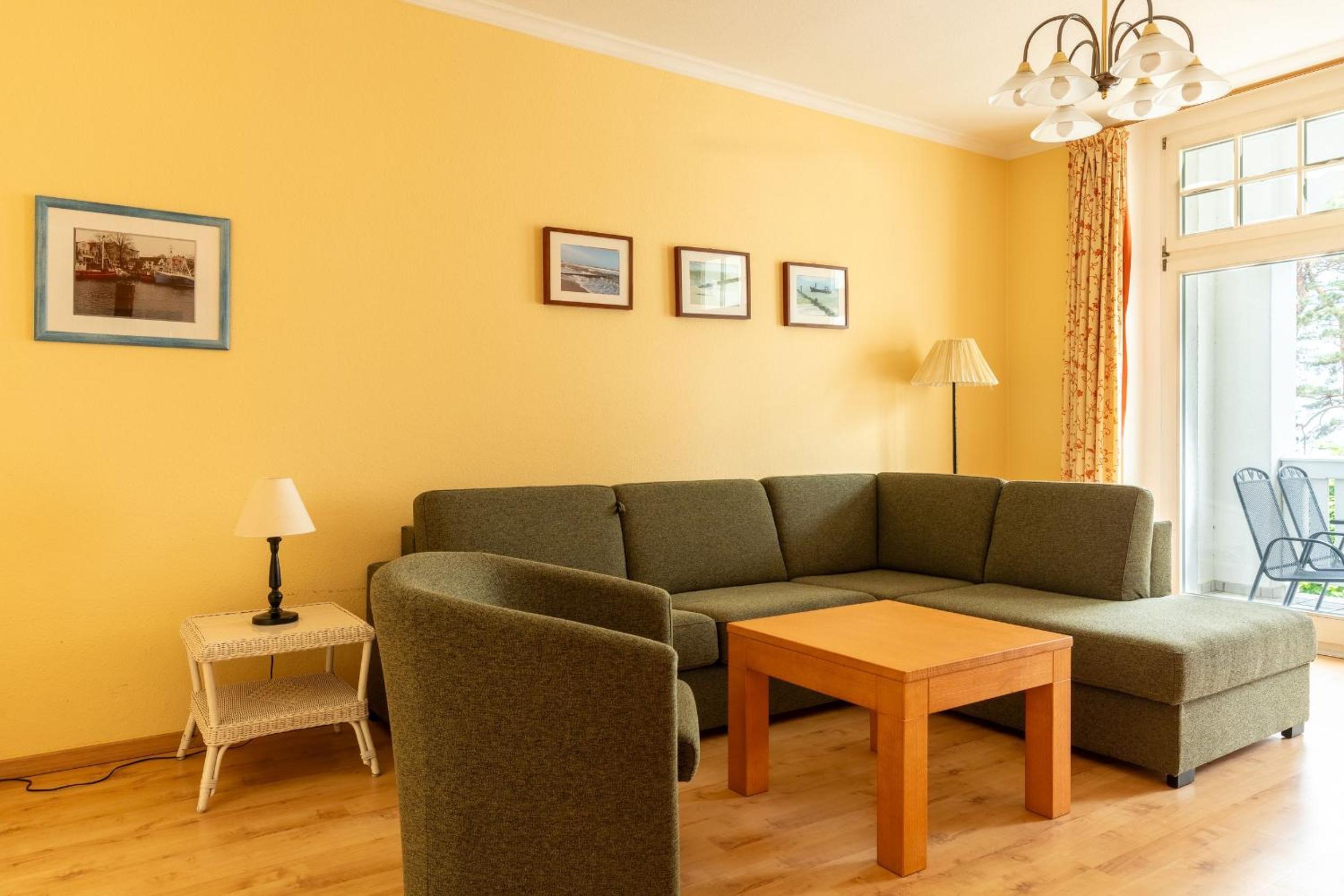 Villa Strandidyll, Apartment 8, 2 Balkone mit Meerblick