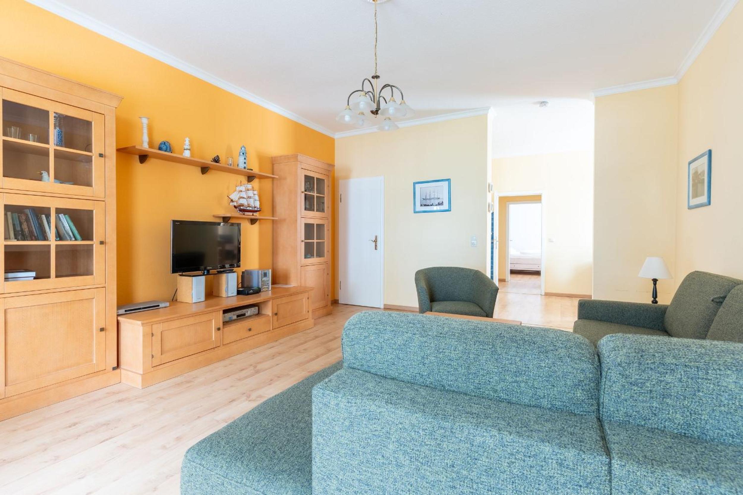 Villa Strandidyll, Apartment 8, 2 Balkone mit Meerblick
