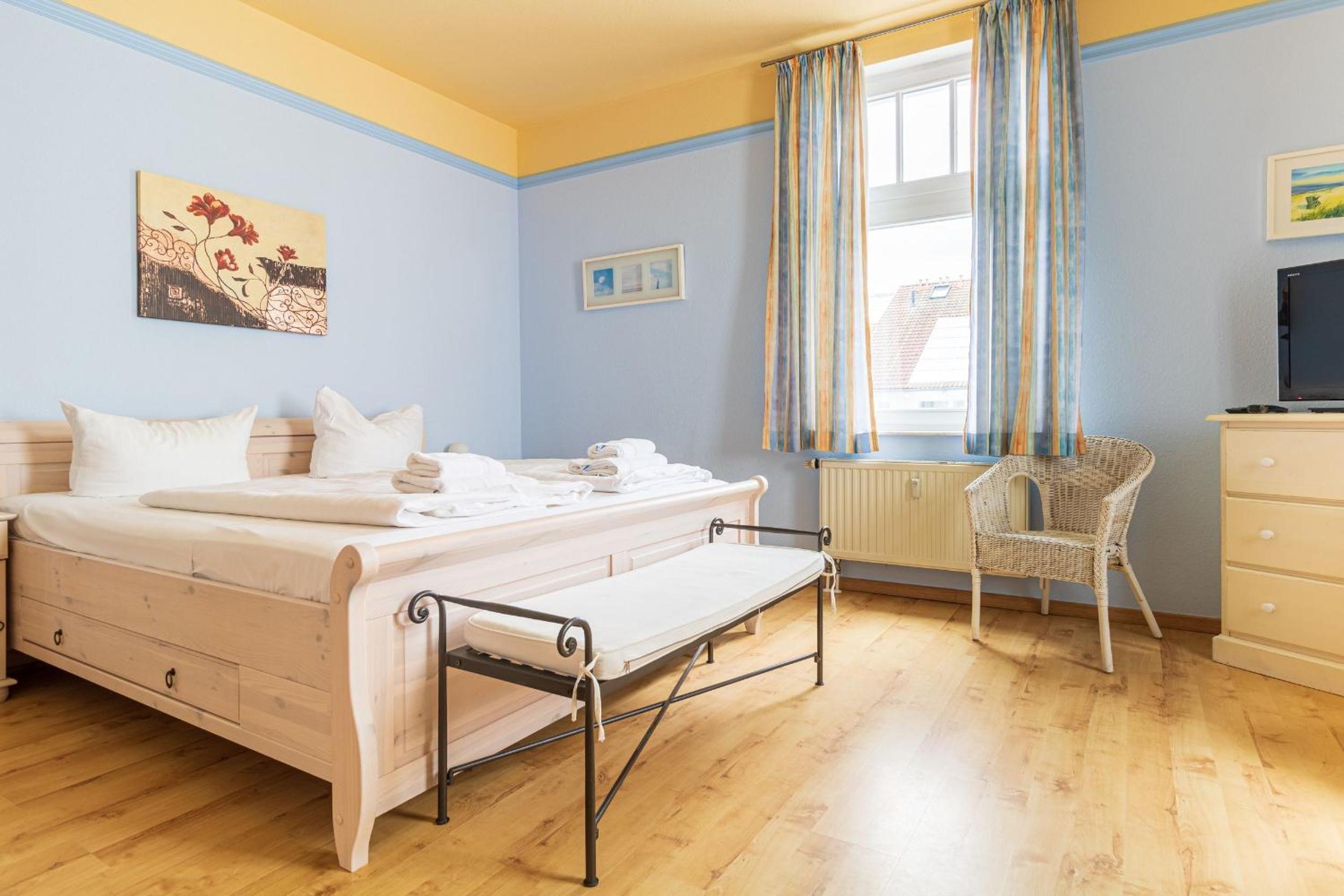 Villa Strandidyll, Apartment 8, 2 Balkone mit Meerblick