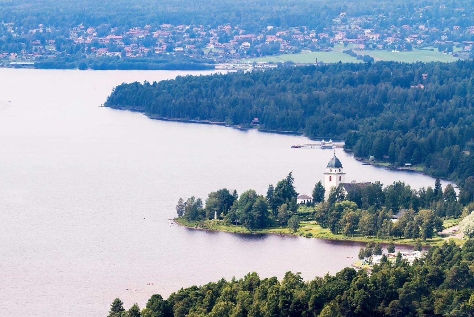 Lugnt läge i centrala Rättvik view 2
