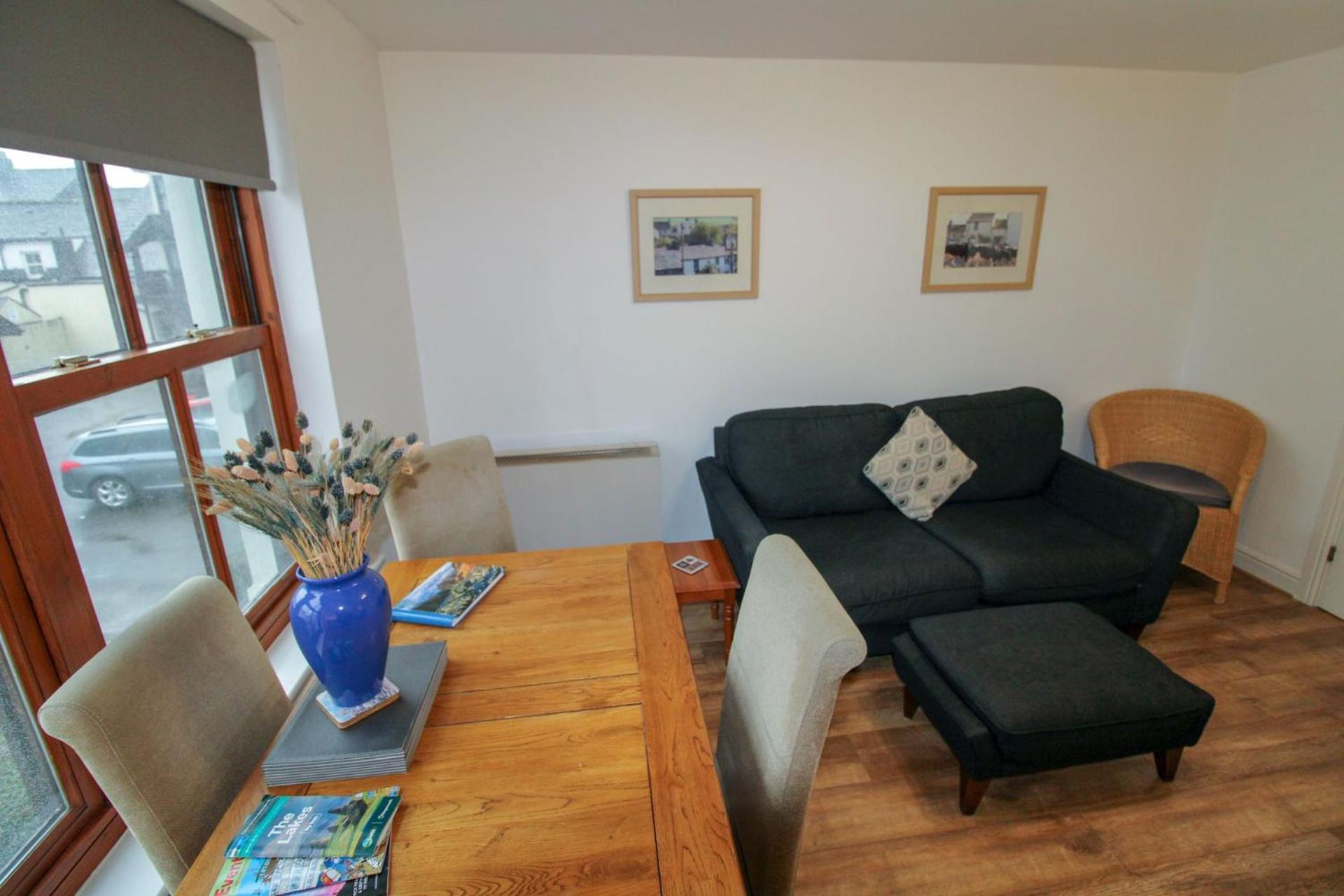 Glenmore, Hewetson Court, centrally located 1st floor apartment in Keswick