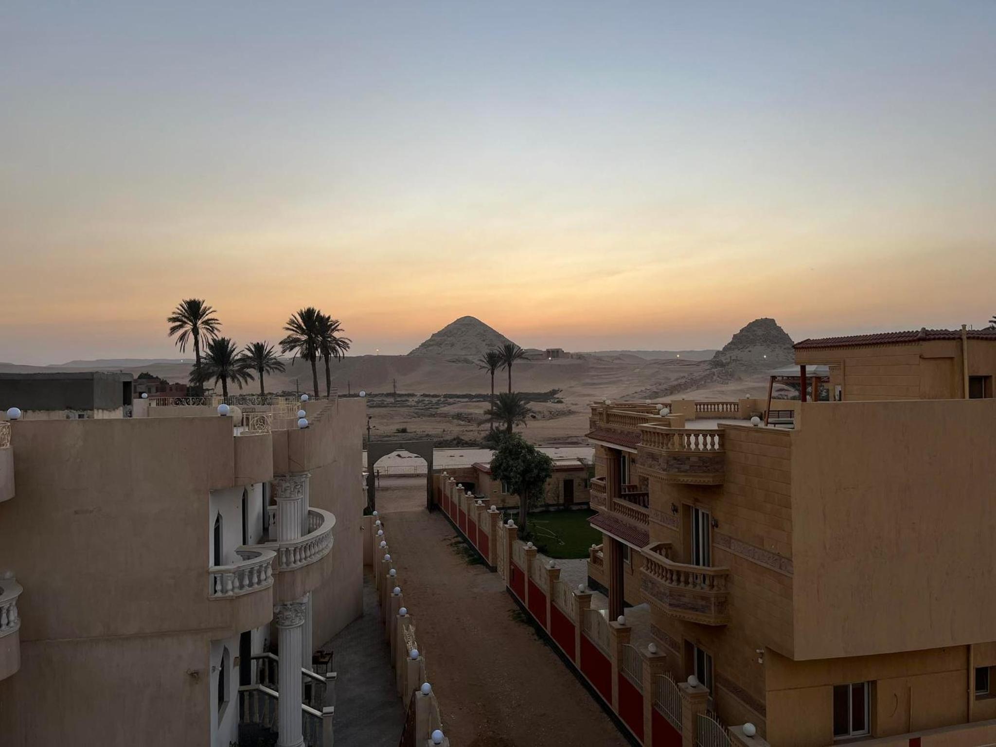 Sunset Pyramid View