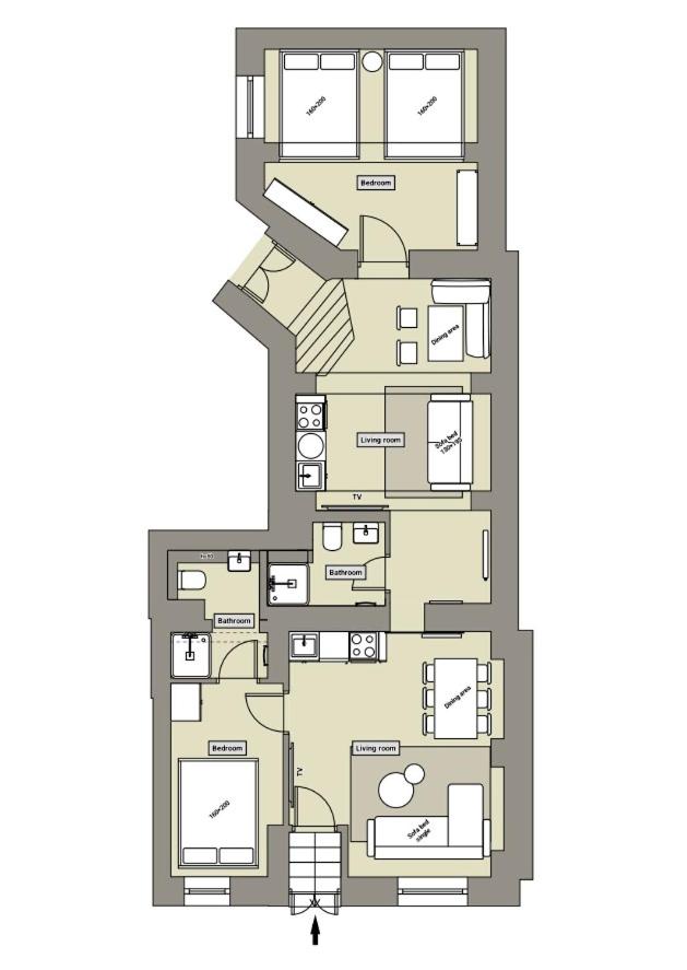 Spacious Apartments In Mitte- Feel The Citycenter
