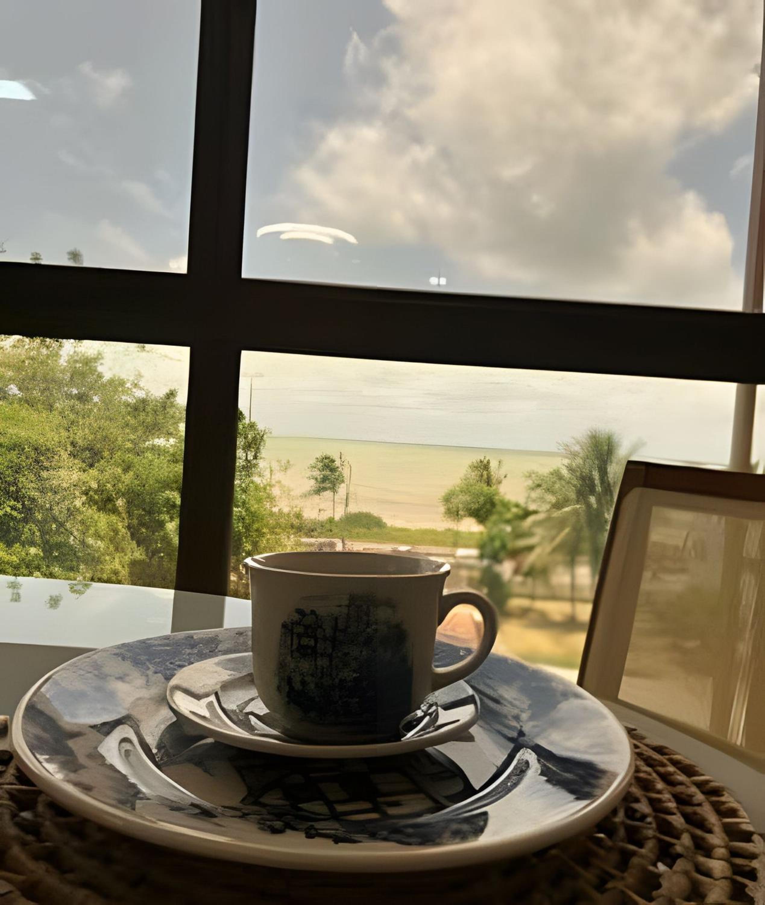 Apartamento Confort no Cabo Branco com vista para a praia