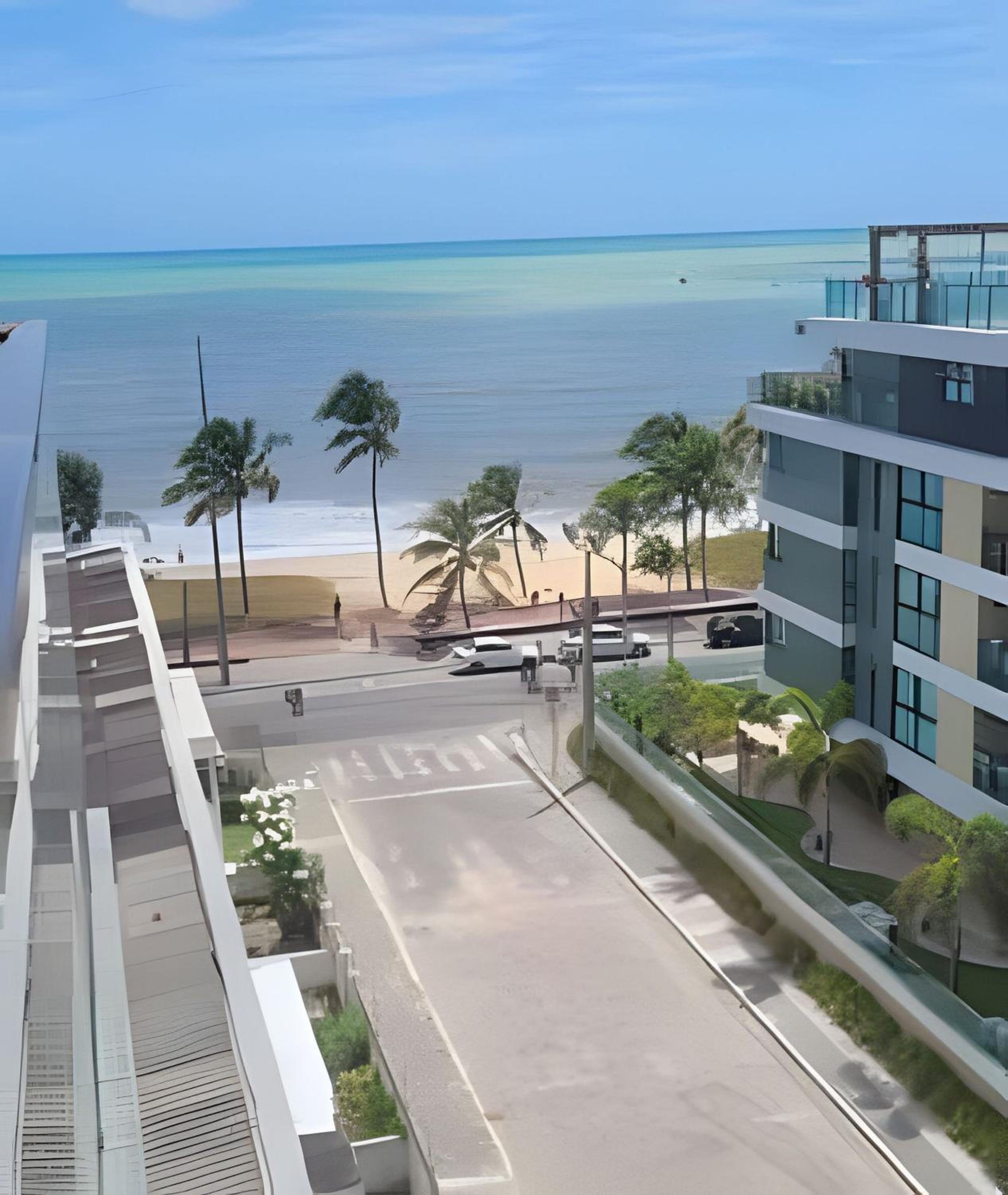 Apartamento Confort no Cabo Branco com vista para a praia