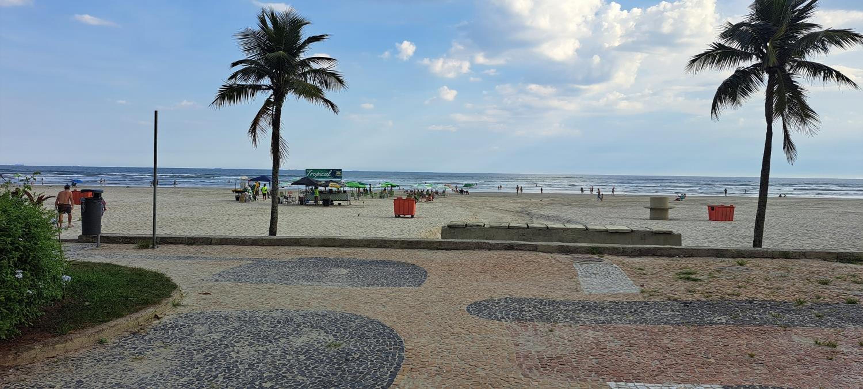 Pé na areia!