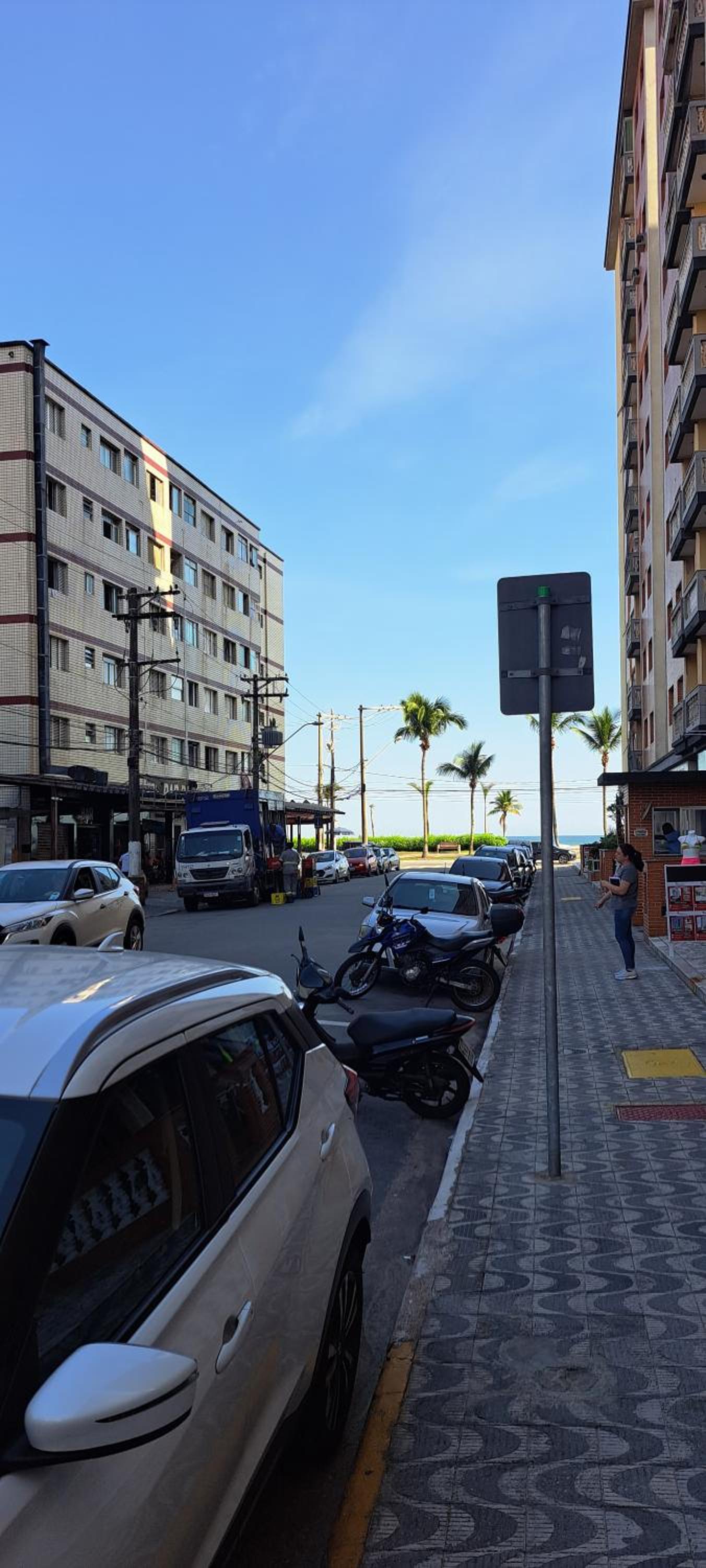 Pé na areia!