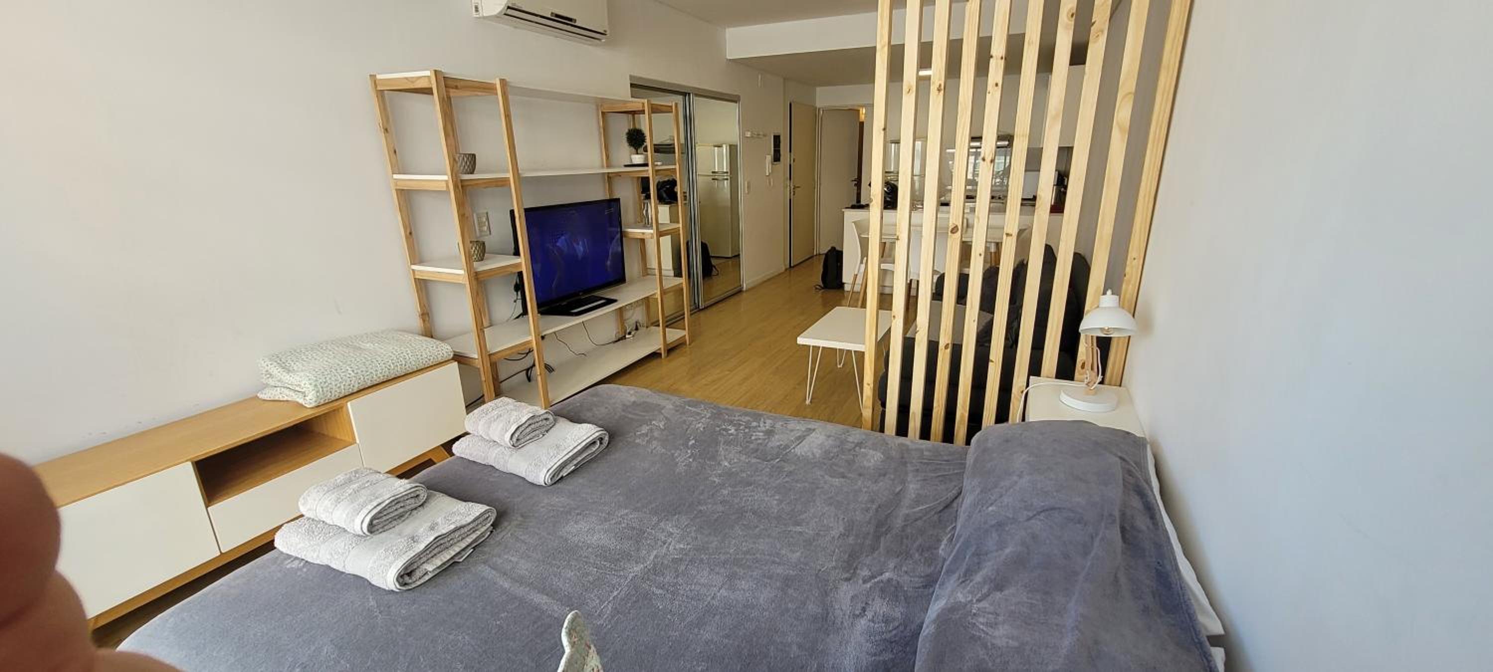 Palermo Premium, Piso alto con amplio balcon, pileta en terraza, Gym y laundry