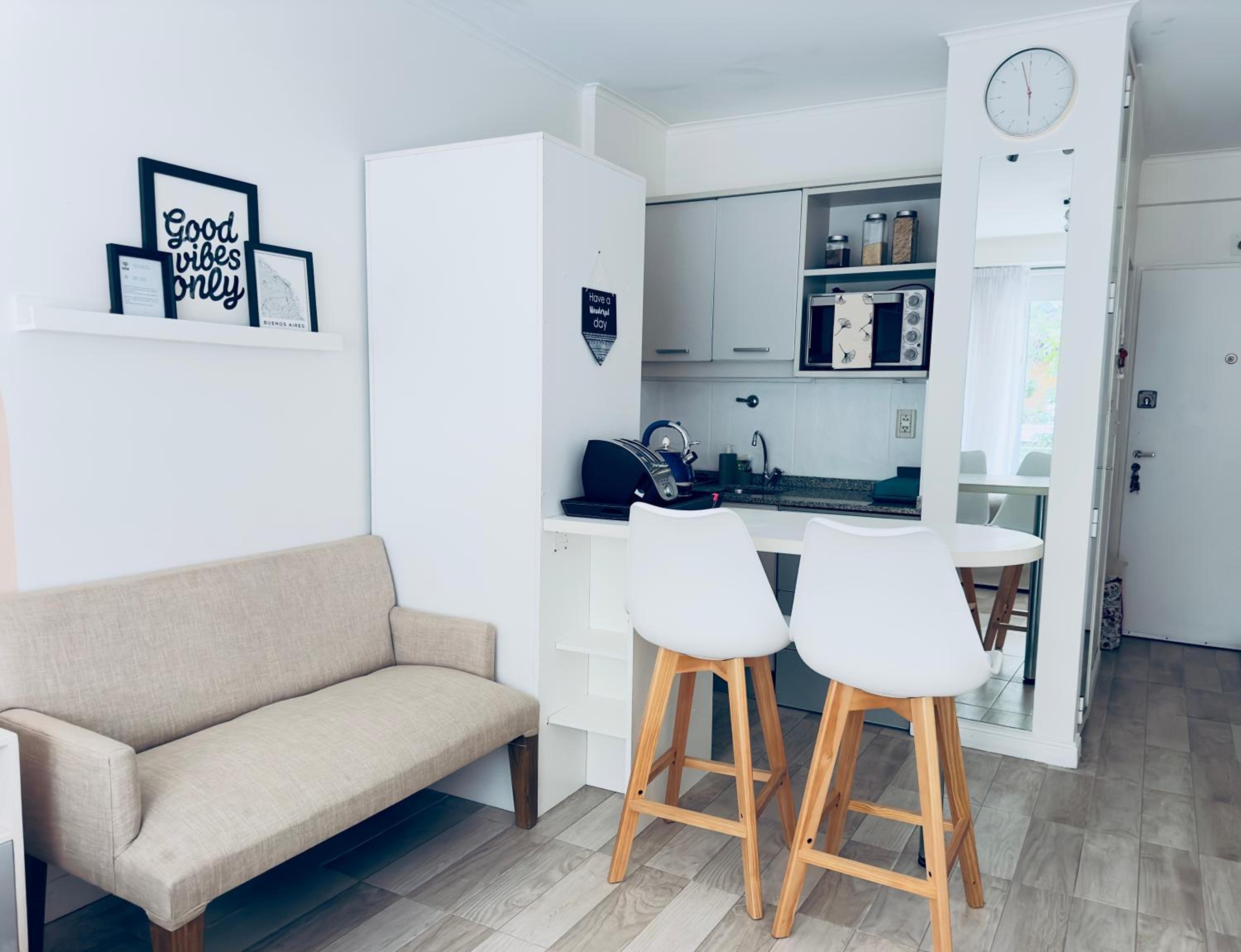 Chic studio&balcony Las cañitas