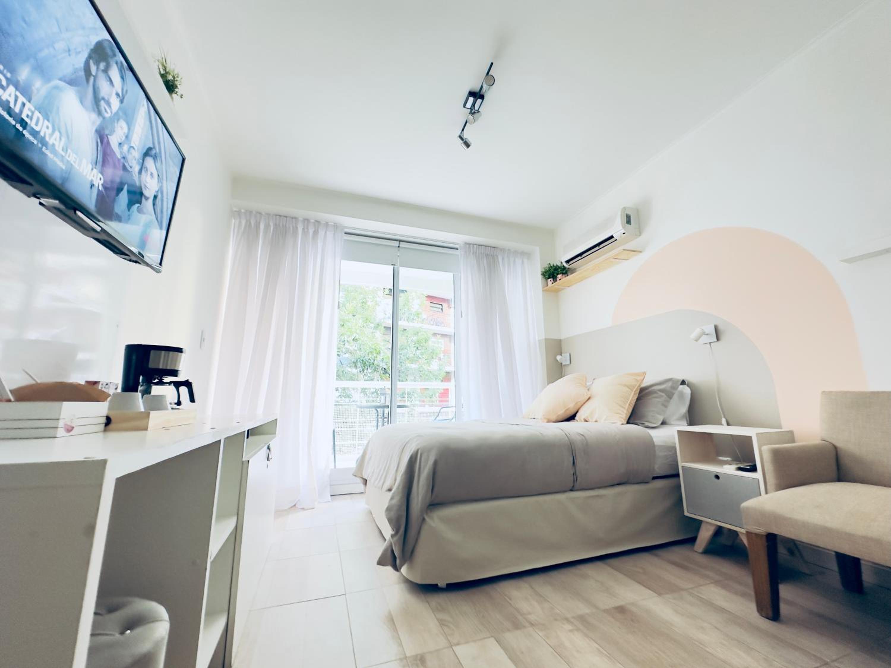 Chic studio&balcony Las cañitas