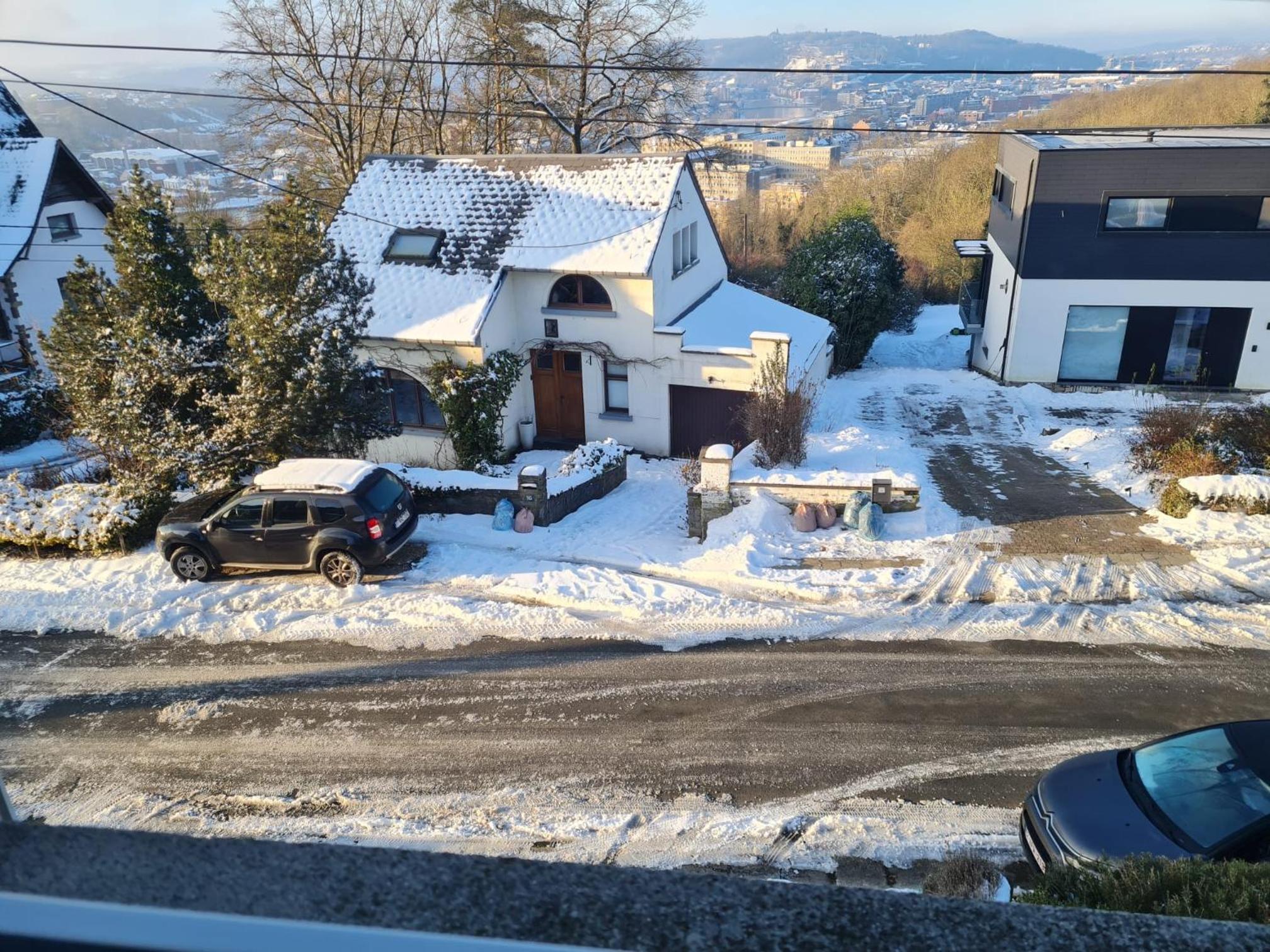 Bed vue sur vallée de la Meuse Namur