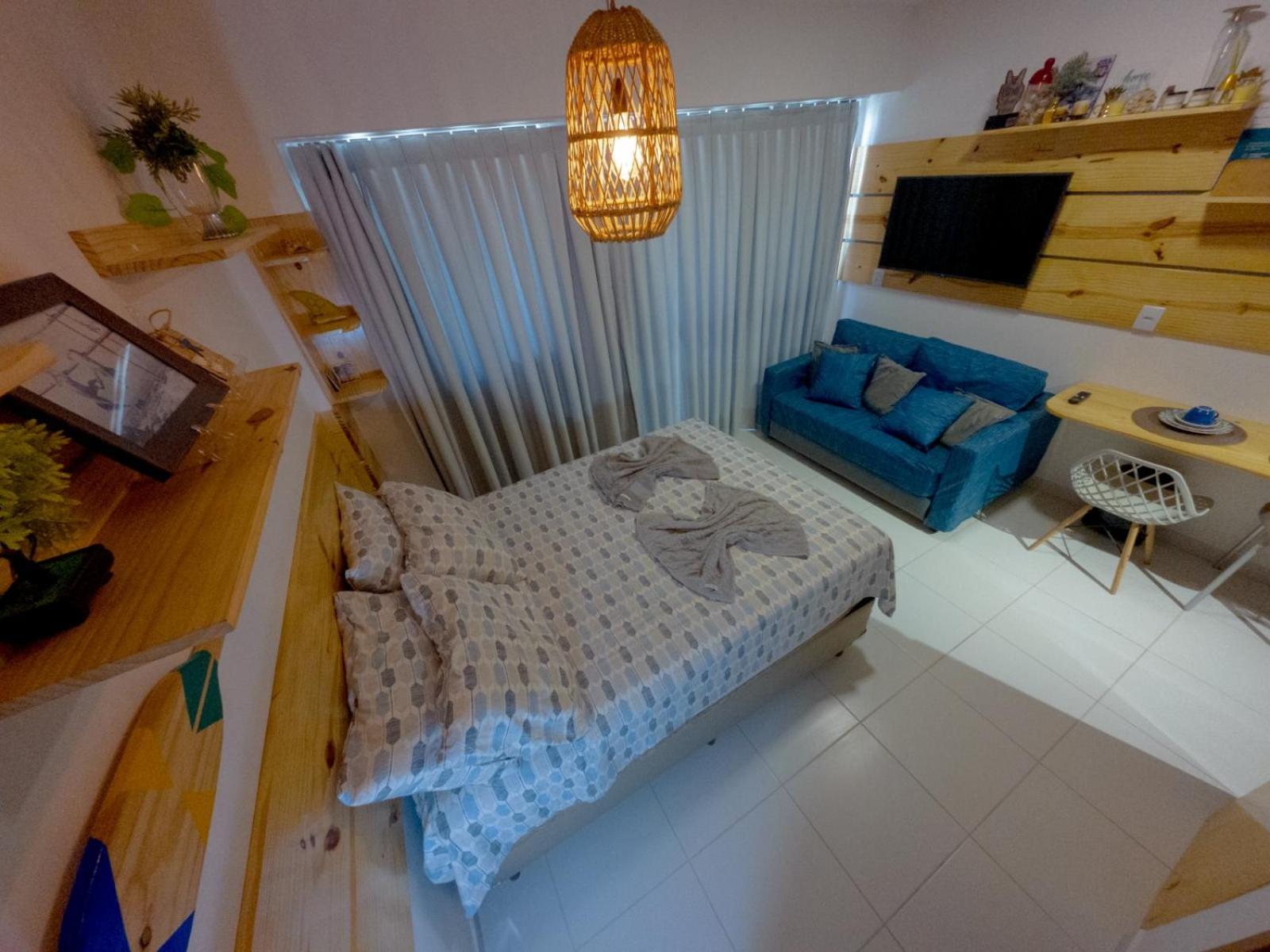 Resort em Porto de Galinhas- Flat Térreo Frente Piscinas- Muro Alto-B18