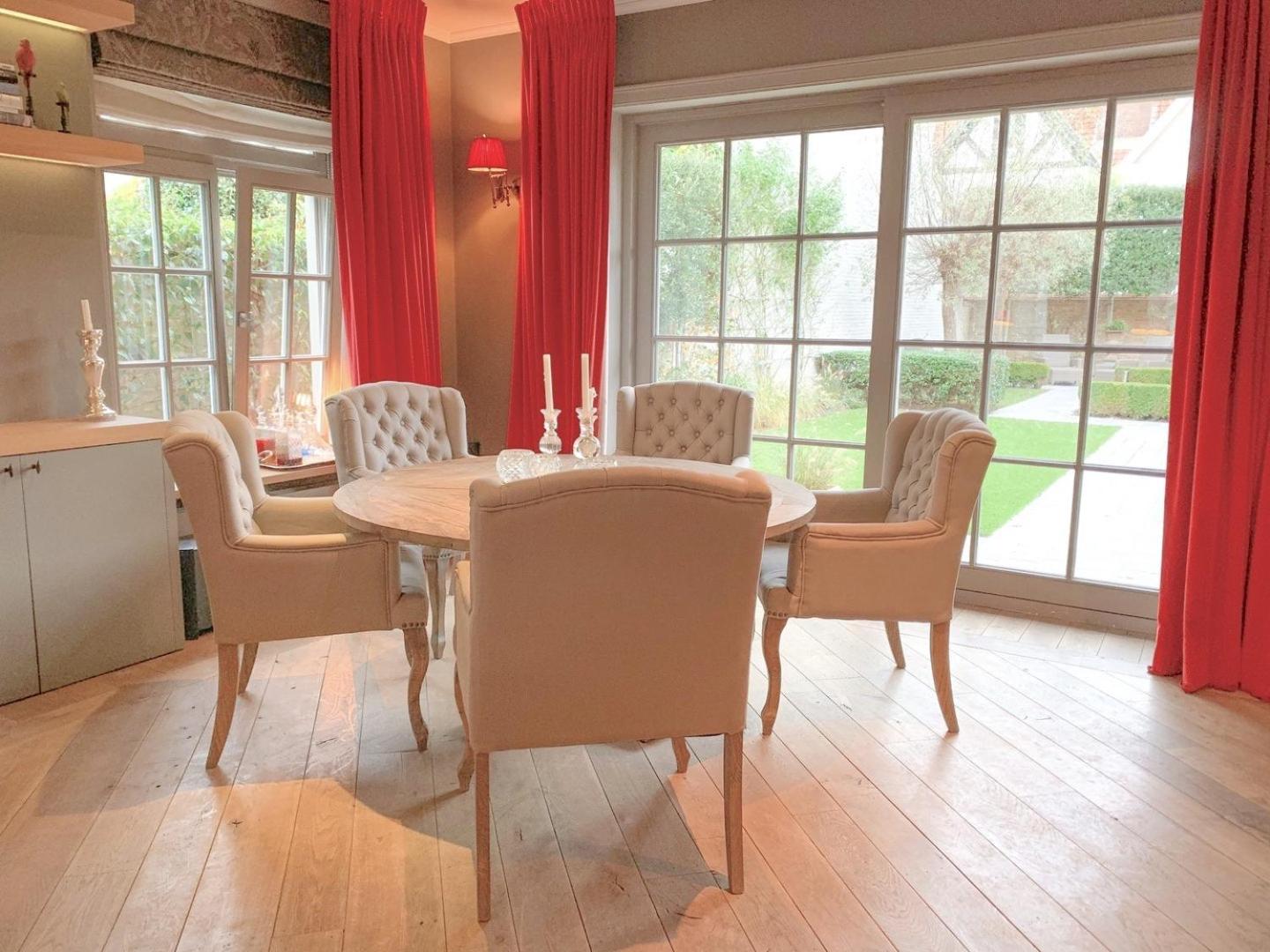 luxurious town villa with big garden in old Knokke